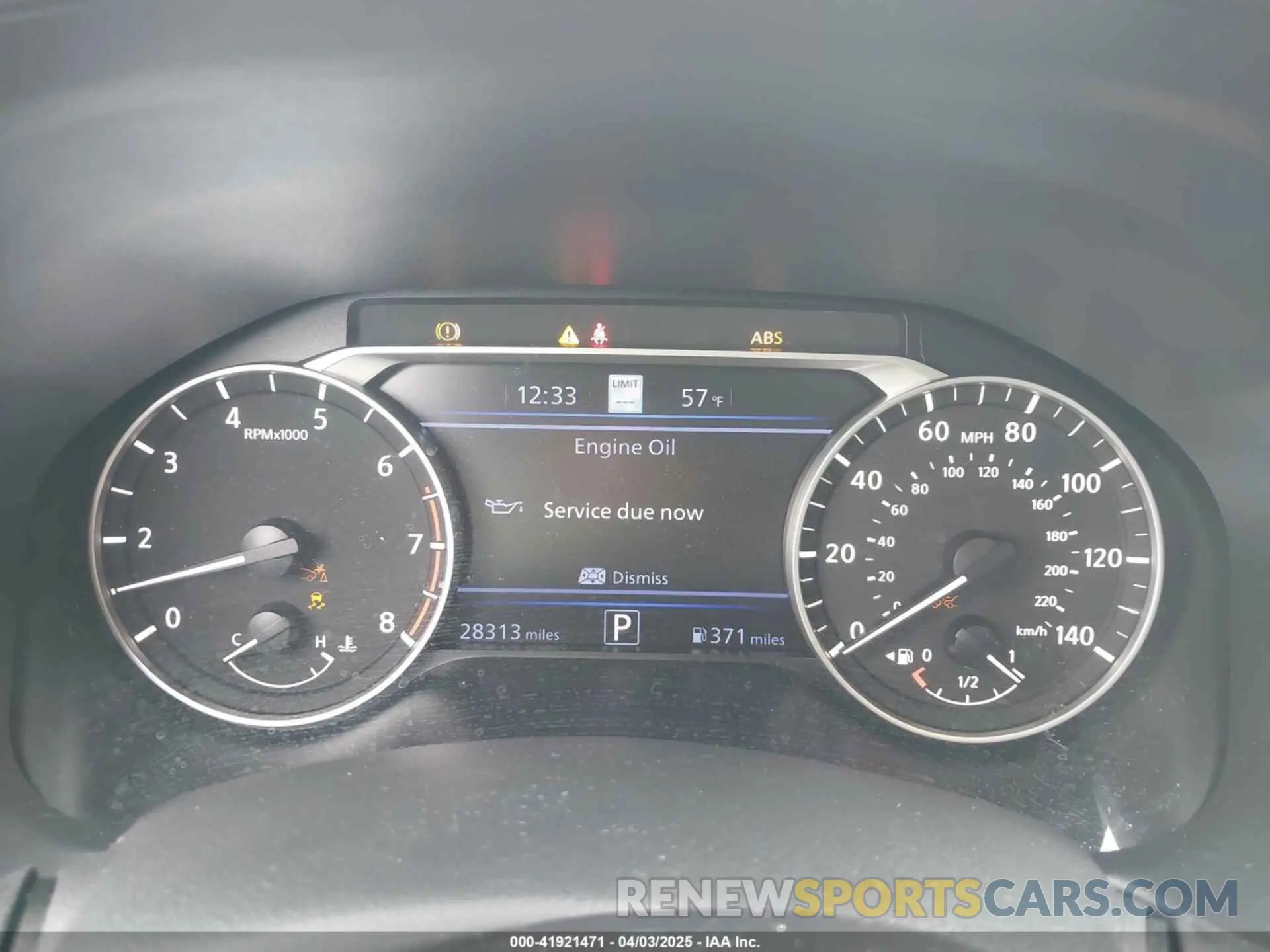 7 Photograph of a damaged car 1N4BL4FW5KC194471 NISSAN ALTIMA 2019