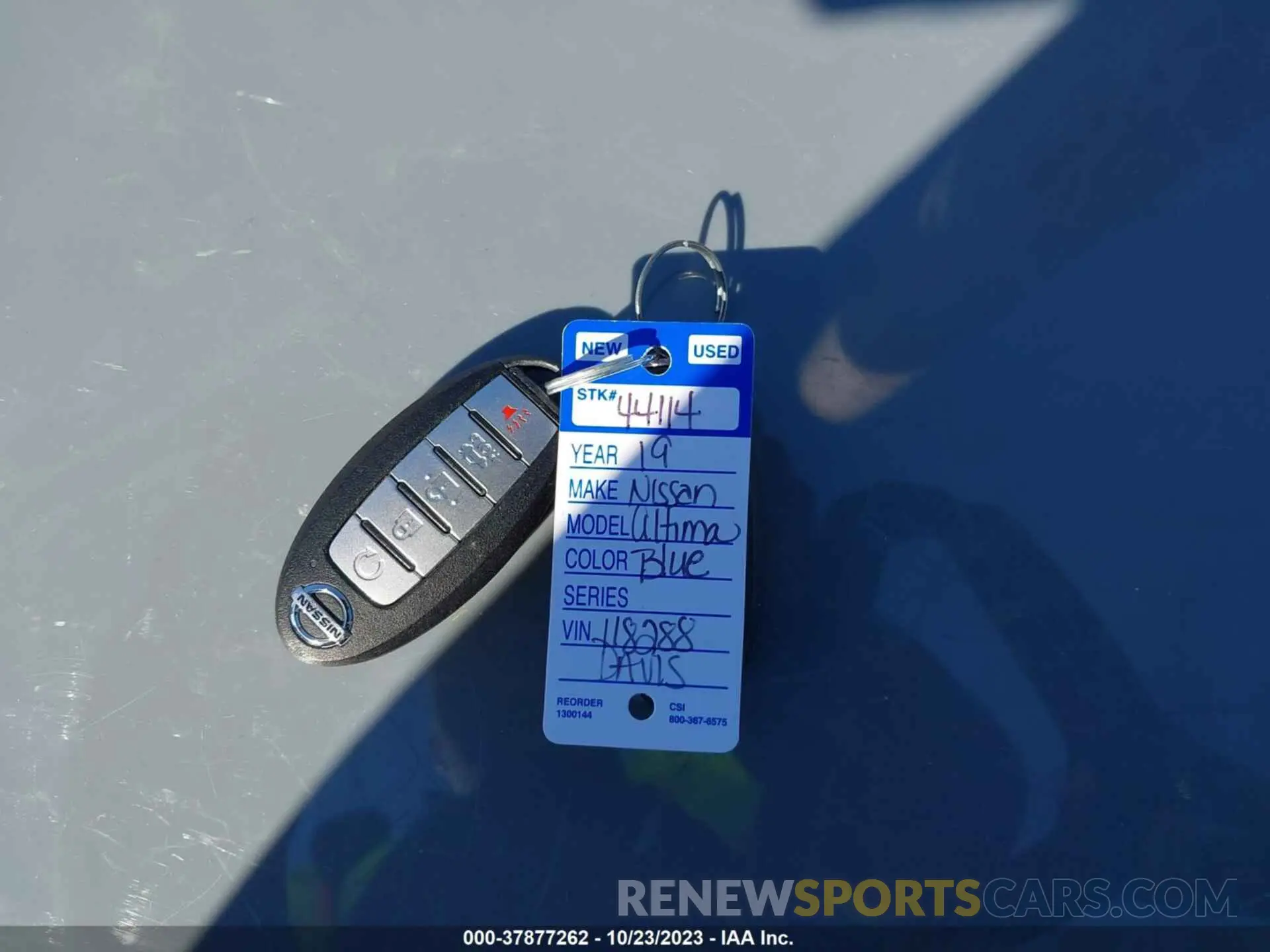 11 Photograph of a damaged car 1n4bl4bv0kc155767 NISSAN ALTIMA 2019