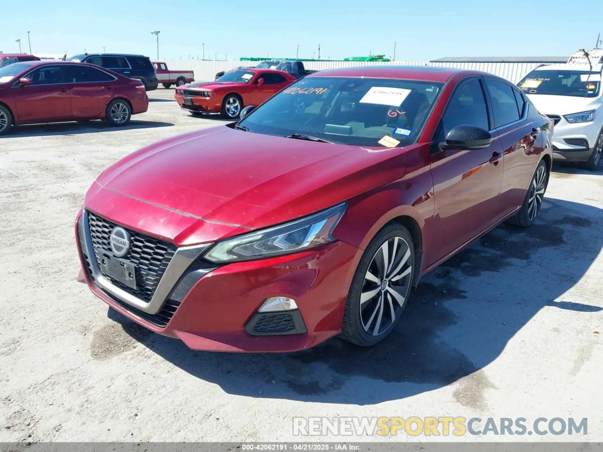 2 Photograph of a damaged car 1N4AL4CV9LC190089 NISSAN ALTIMA 2020