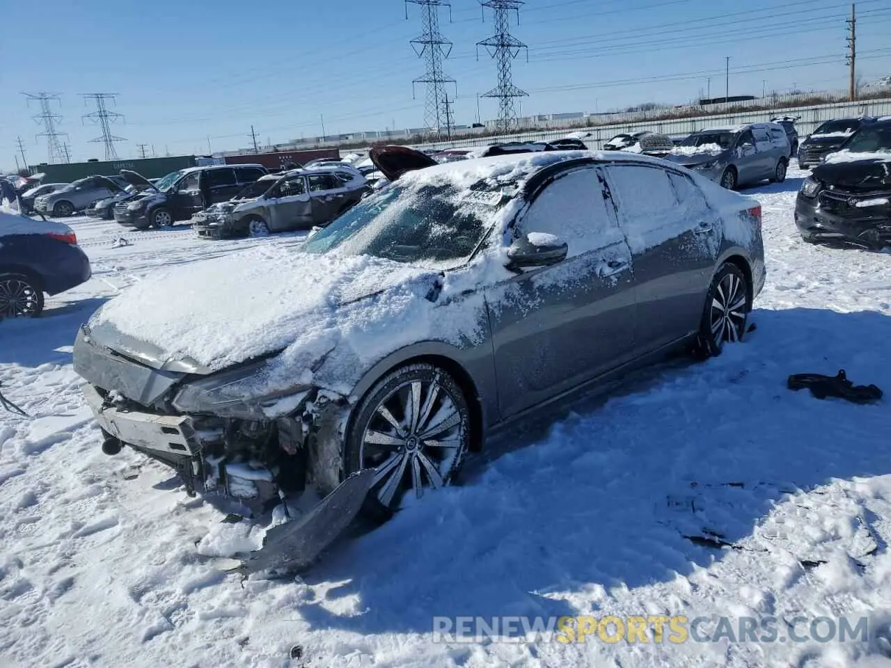1 Photograph of a damaged car 1N4AL4FV0LC139625 NISSAN ALTIMA 2020