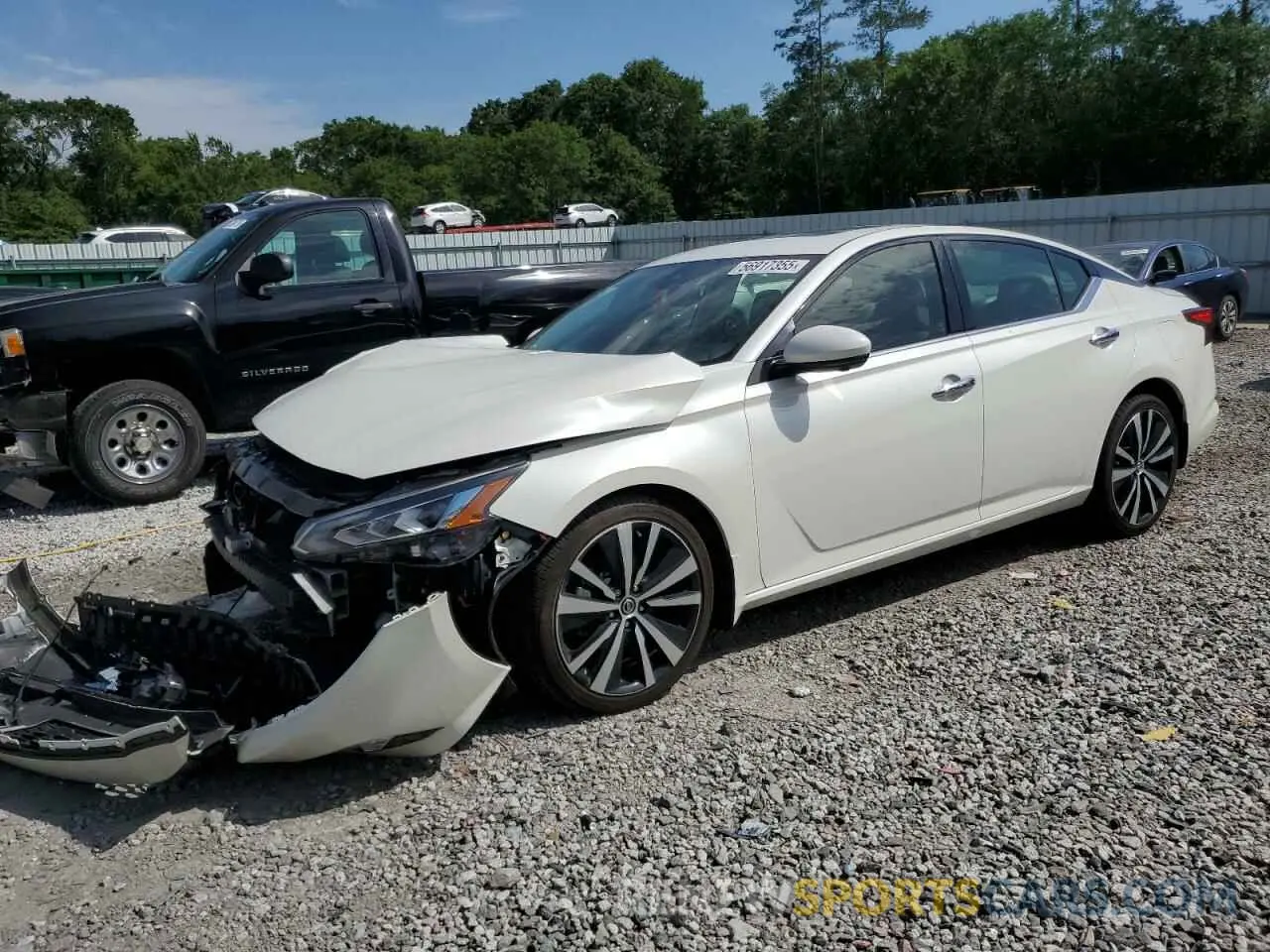 1 Photograph of a damaged car 1N4AL4FV1LC112787 NISSAN ALTIMA 2020