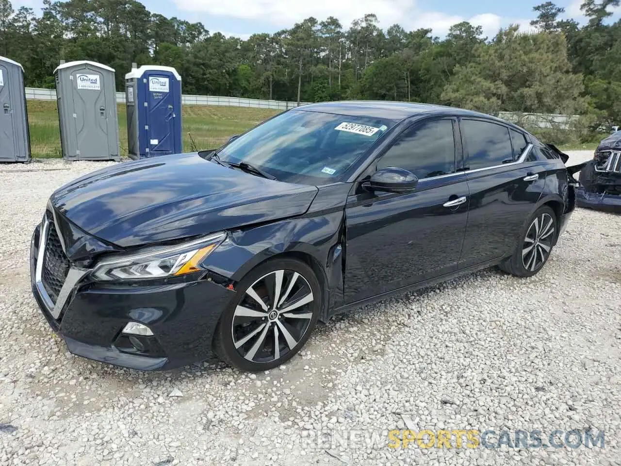 1 Photograph of a damaged car 1N4AL4FVXLC158747 NISSAN ALTIMA 2020