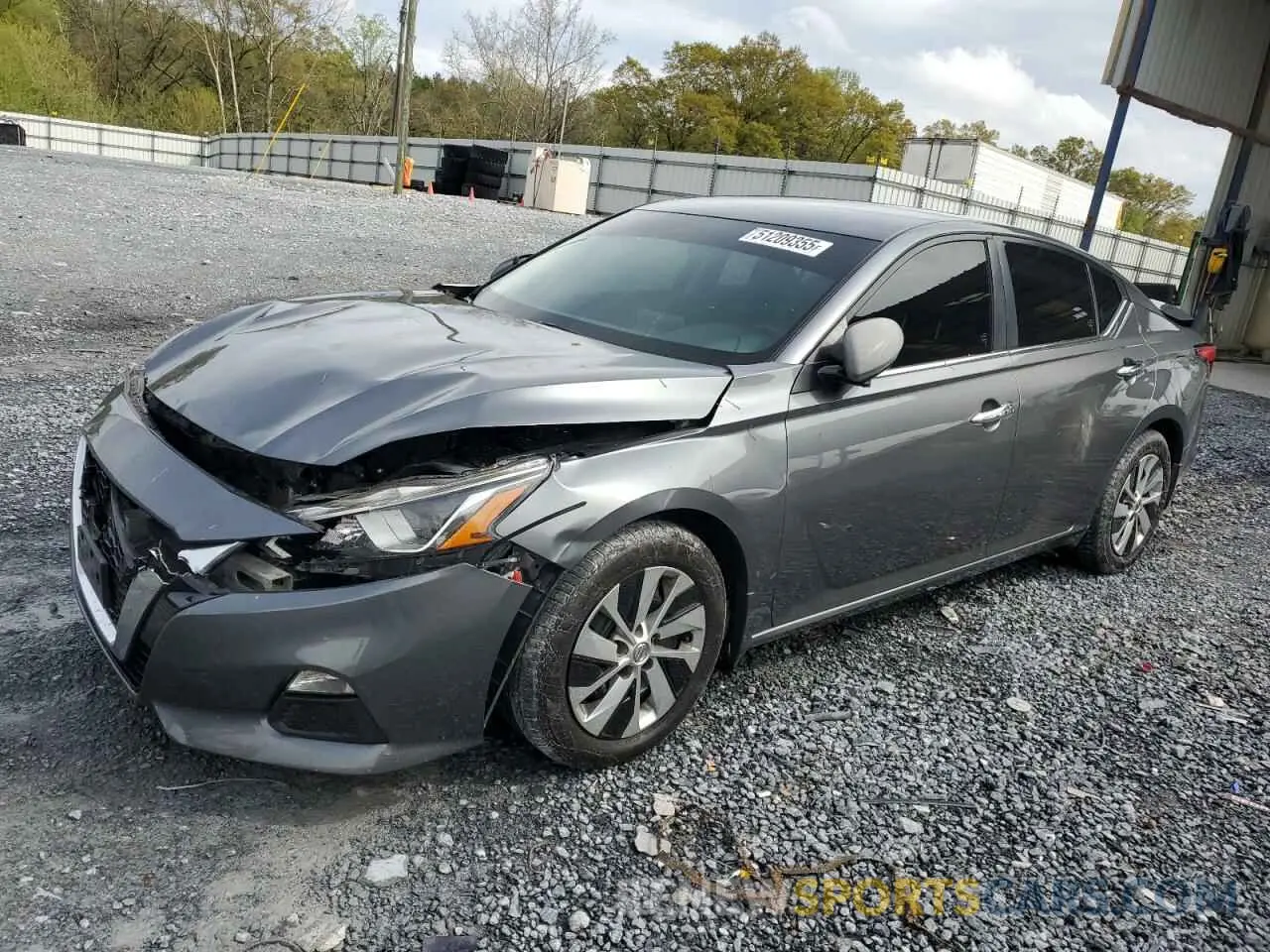 1 Photograph of a damaged car 1N4BL4BV0LC138548 NISSAN ALTIMA 2020