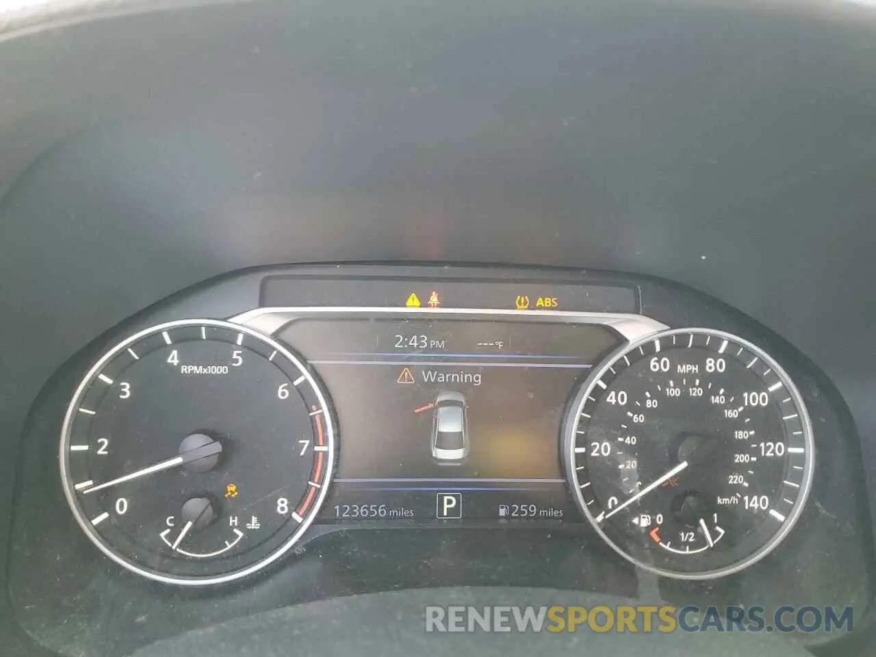 9 Photograph of a damaged car 1N4BL4BV0LC158900 NISSAN ALTIMA 2020