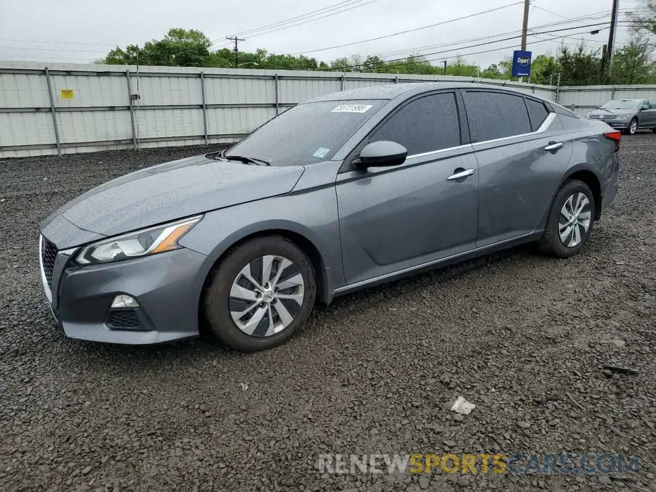 1 Photograph of a damaged car 1N4BL4BV0LC165281 NISSAN ALTIMA 2020
