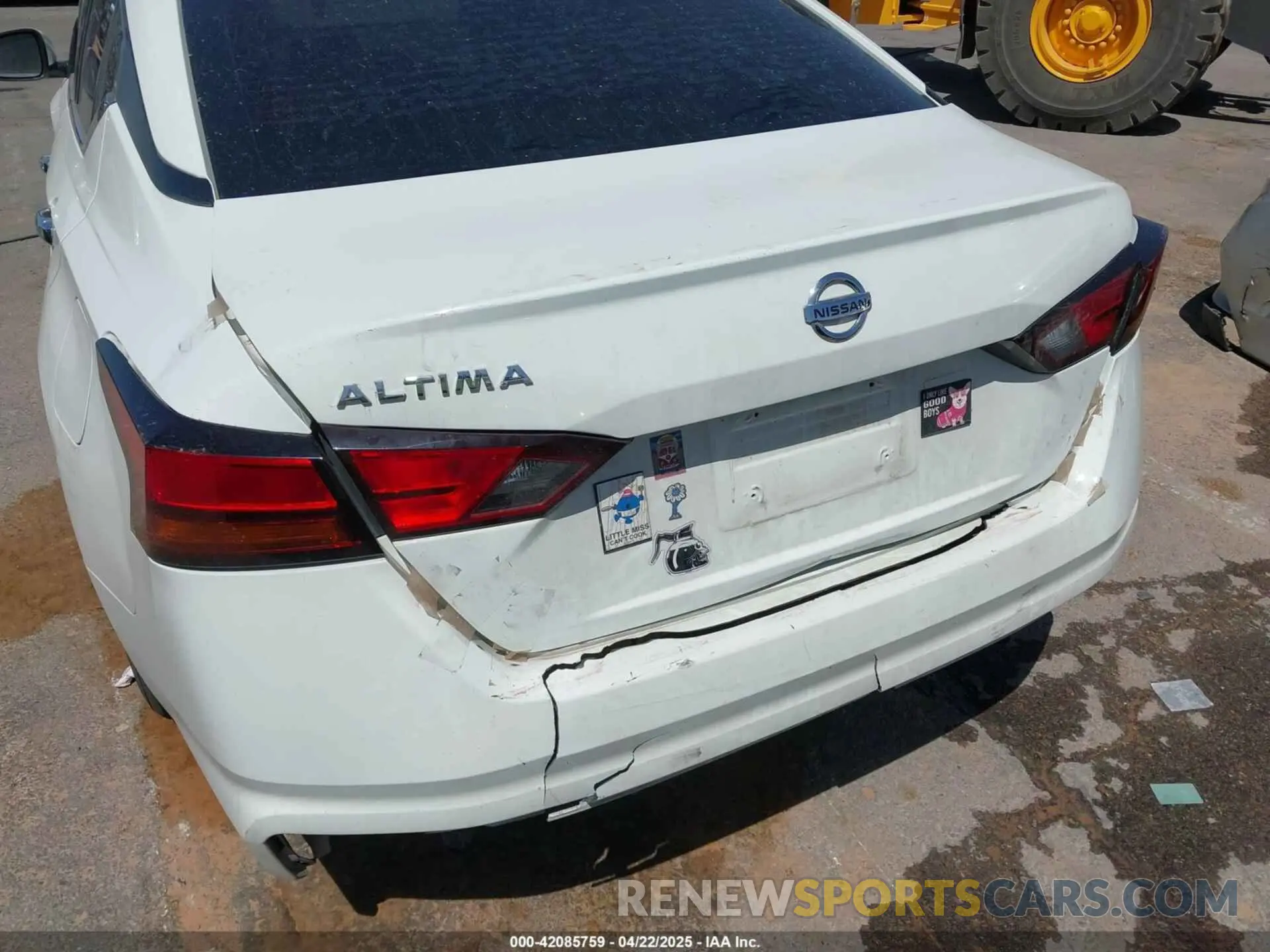 6 Photograph of a damaged car 1N4BL4BV0LC182551 NISSAN ALTIMA 2020