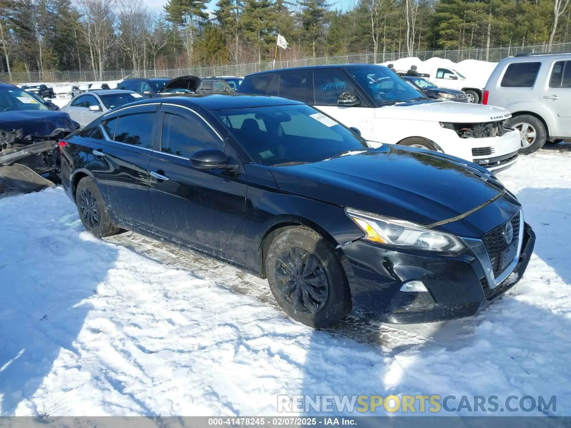 1 Photograph of a damaged car 1N4BL4BV0LC202927 NISSAN ALTIMA 2020