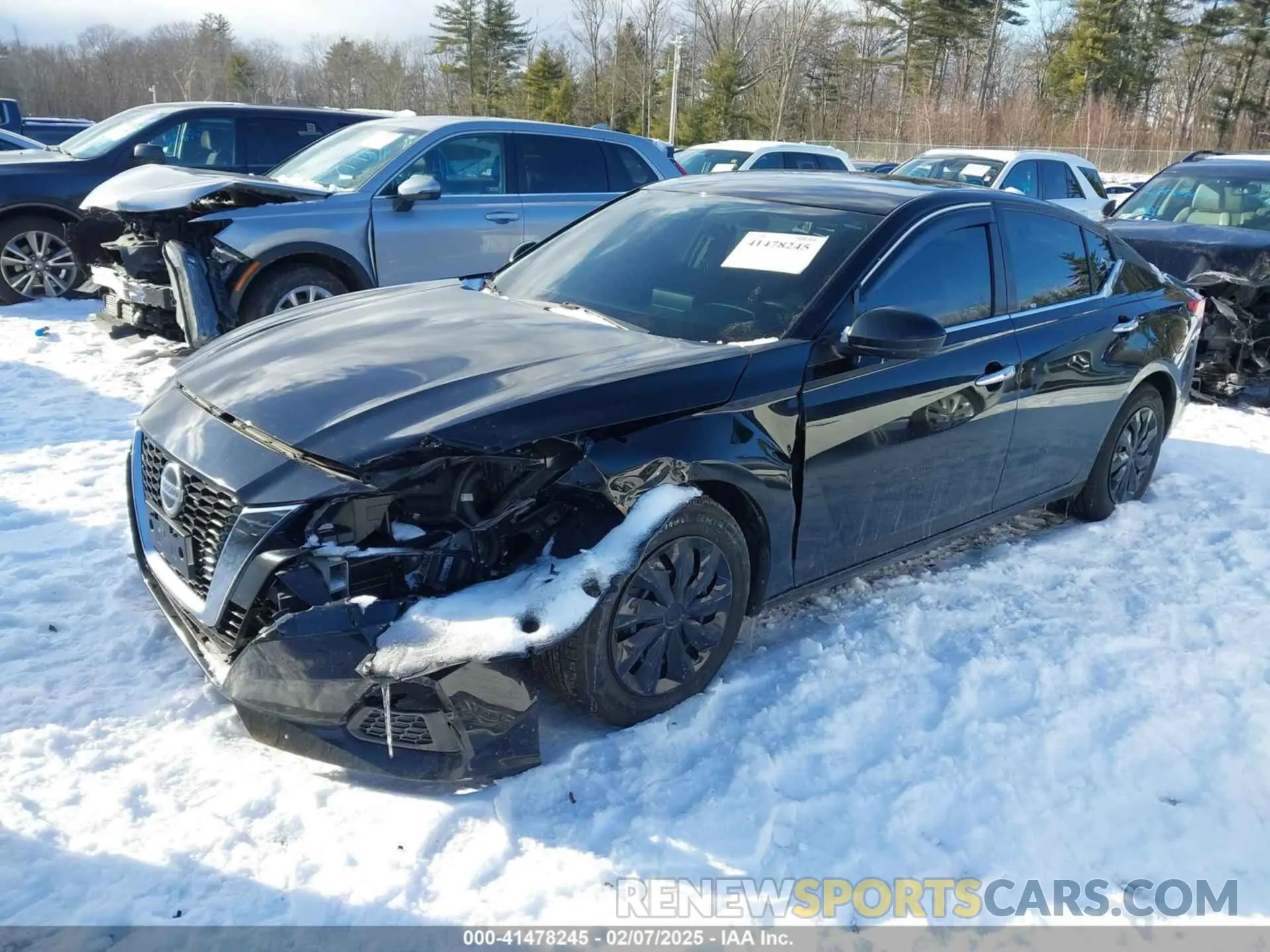 2 Photograph of a damaged car 1N4BL4BV0LC202927 NISSAN ALTIMA 2020
