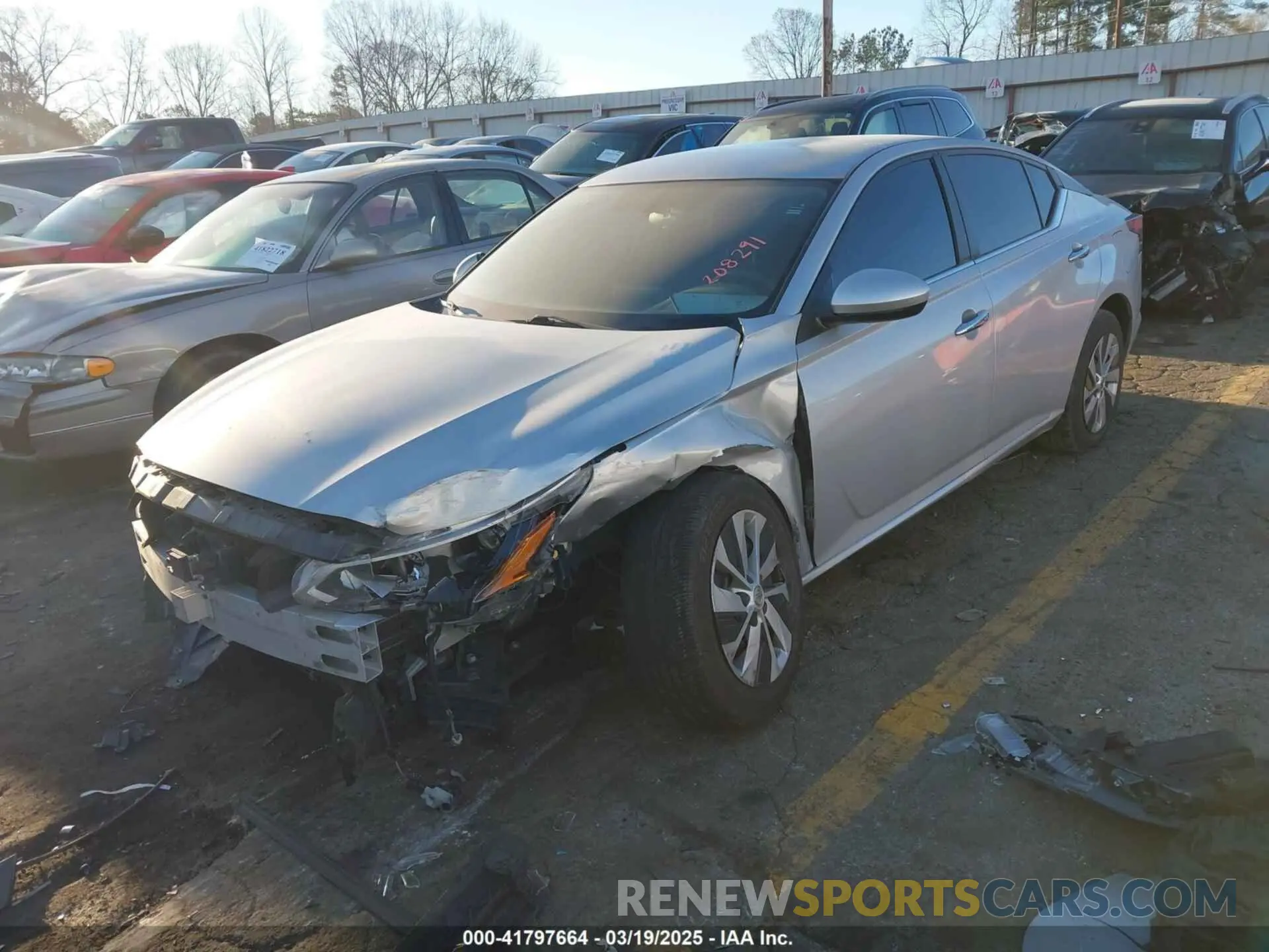 2 Photograph of a damaged car 1N4BL4BV0LC208291 NISSAN ALTIMA 2020