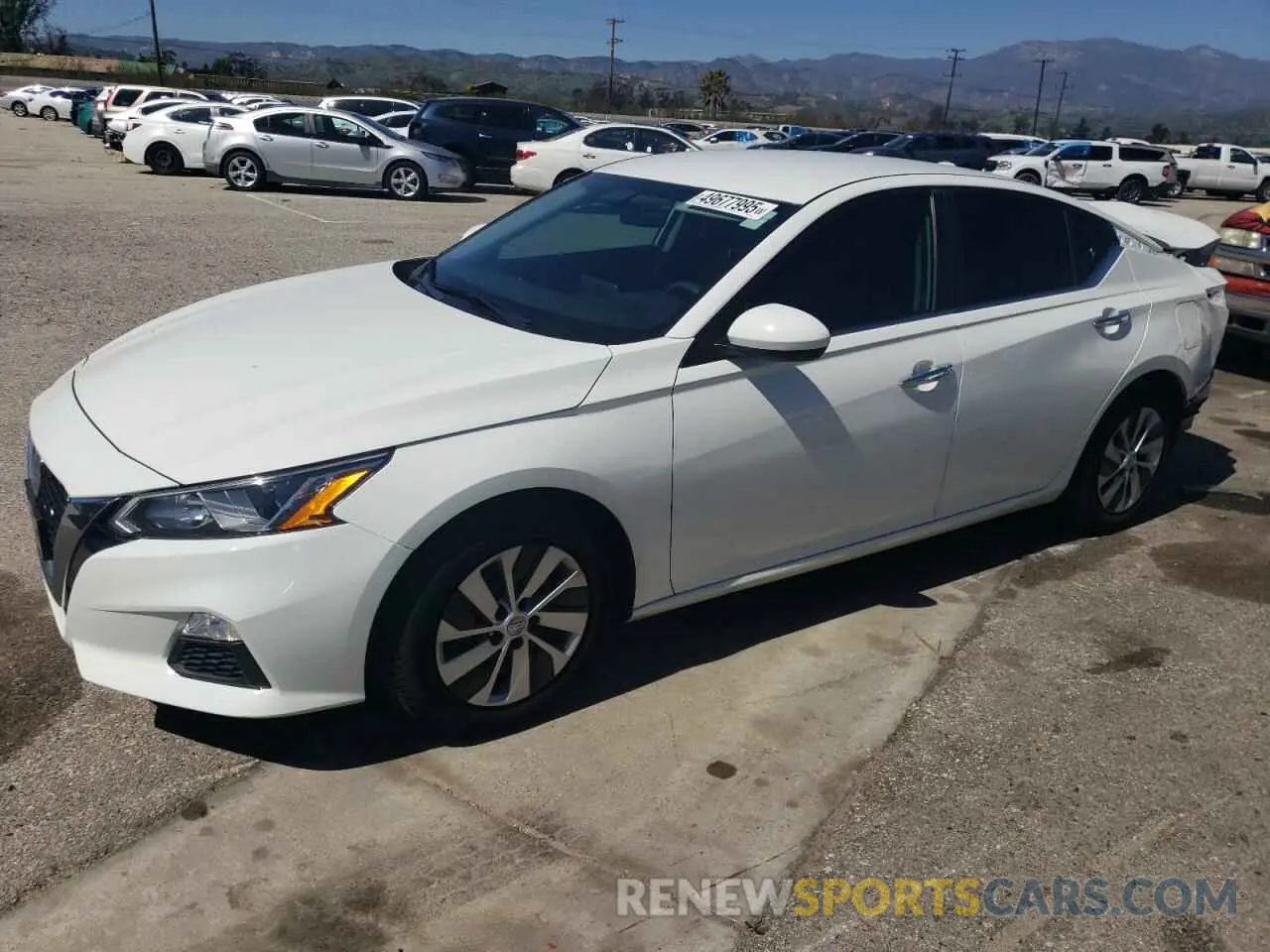 1 Photograph of a damaged car 1N4BL4BV0LC279538 NISSAN ALTIMA 2020