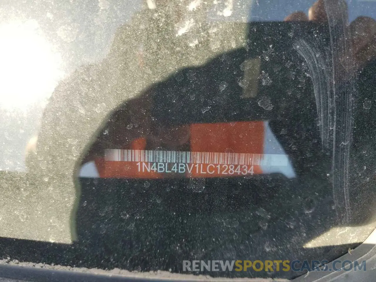14 Photograph of a damaged car 1N4BL4BV1LC128434 NISSAN ALTIMA 2020