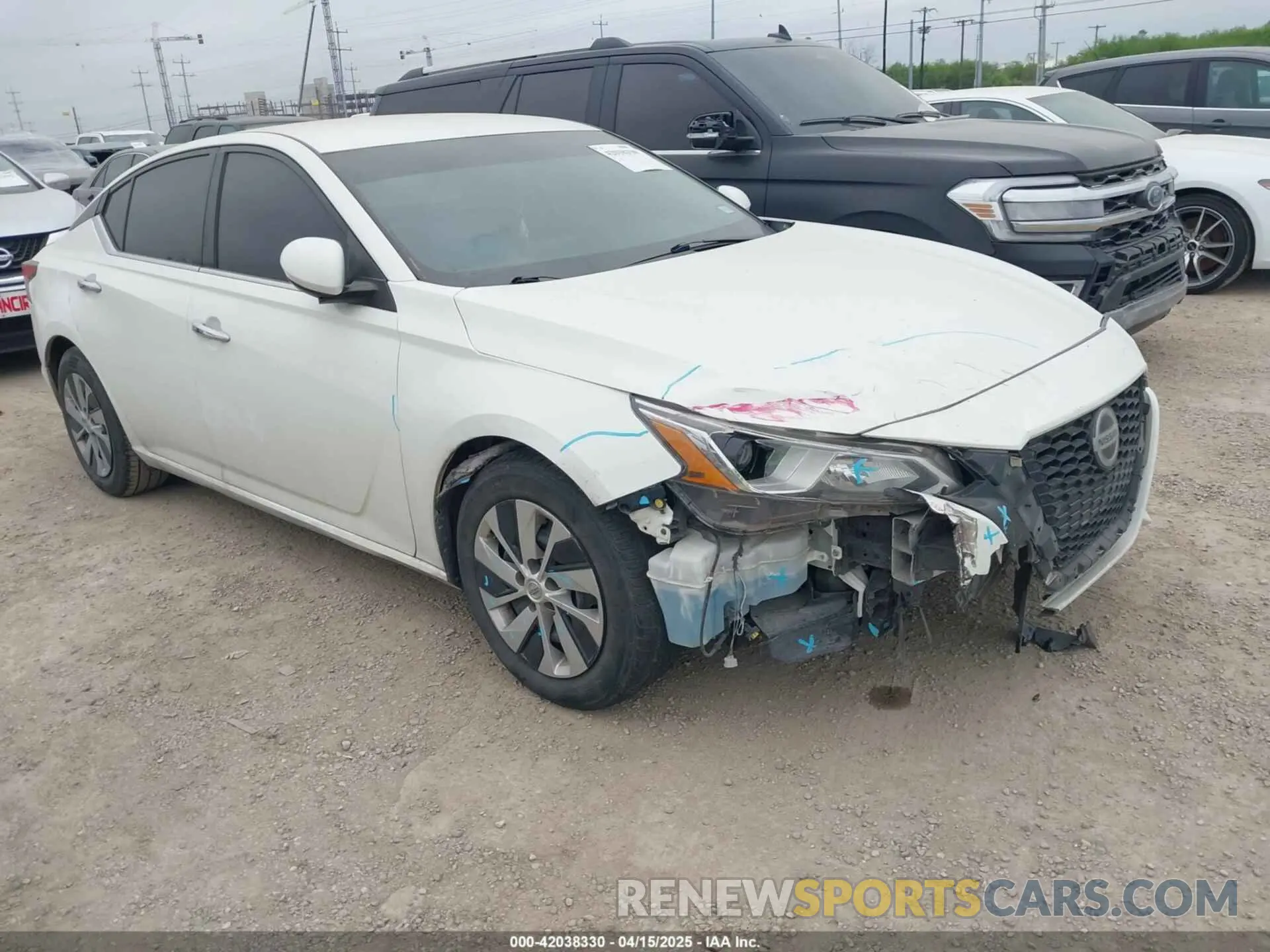 1 Photograph of a damaged car 1N4BL4BV1LC216268 NISSAN ALTIMA 2020