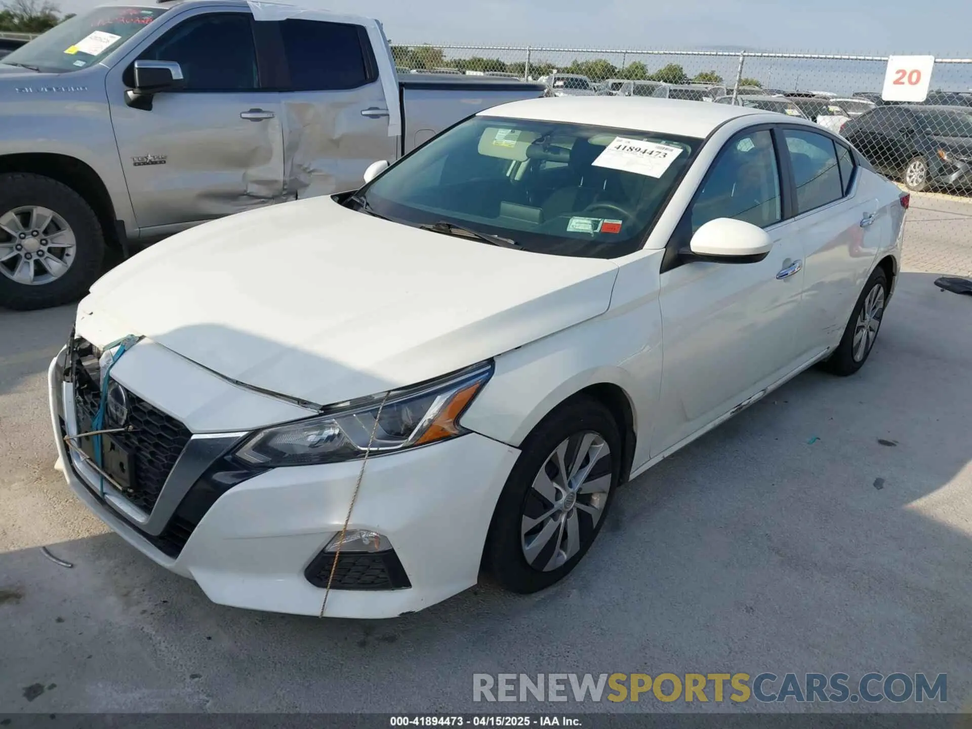 2 Photograph of a damaged car 1N4BL4BV2LC211662 NISSAN ALTIMA 2020
