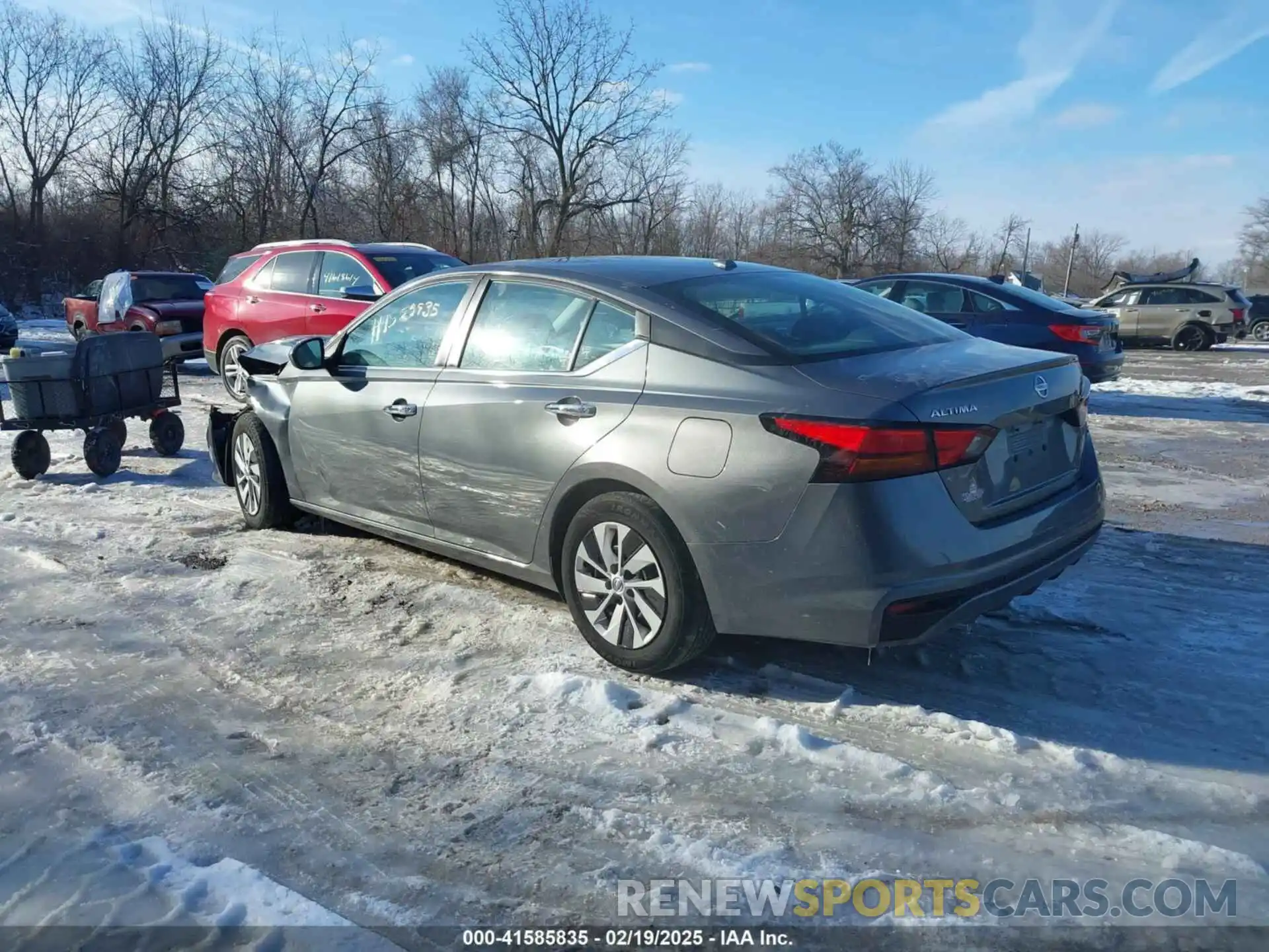 3 Photograph of a damaged car 1N4BL4BV2LC219390 NISSAN ALTIMA 2020