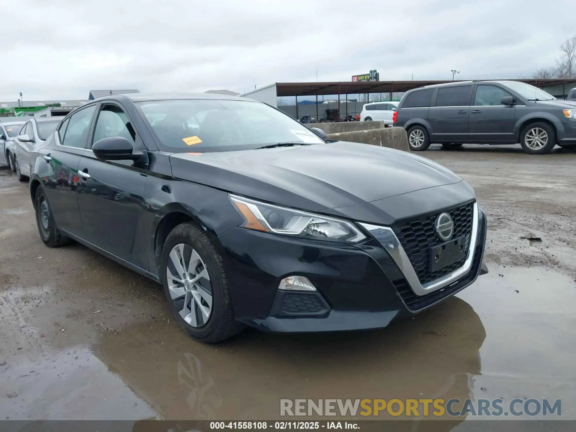 1 Photograph of a damaged car 1N4BL4BV2LC237341 NISSAN ALTIMA 2020
