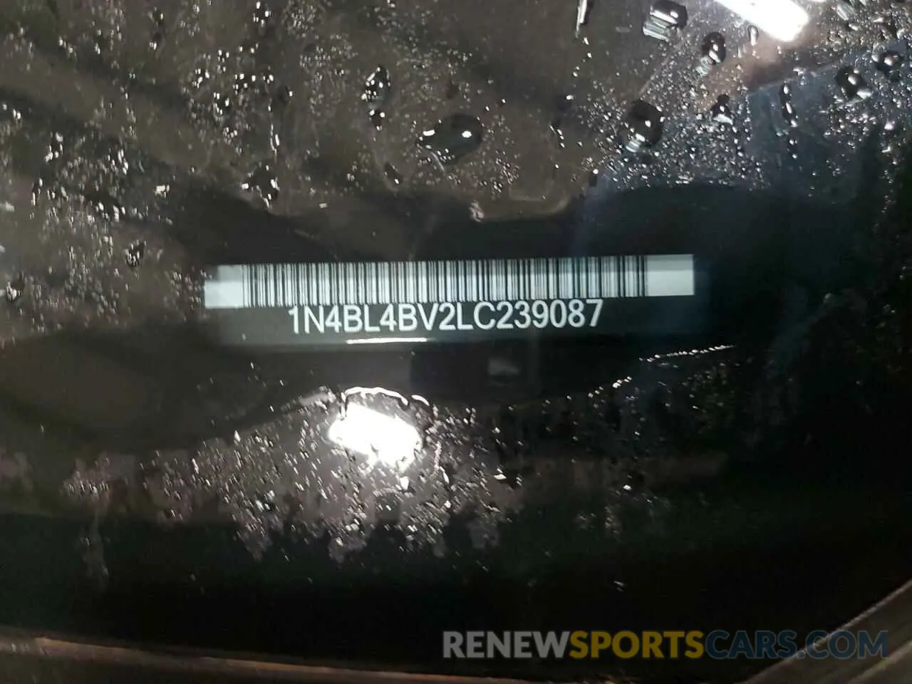 12 Photograph of a damaged car 1N4BL4BV2LC239087 NISSAN ALTIMA 2020