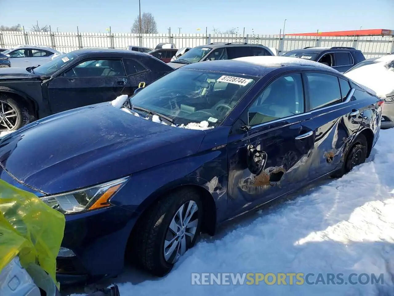 1 Photograph of a damaged car 1N4BL4BV2LC258545 NISSAN ALTIMA 2020