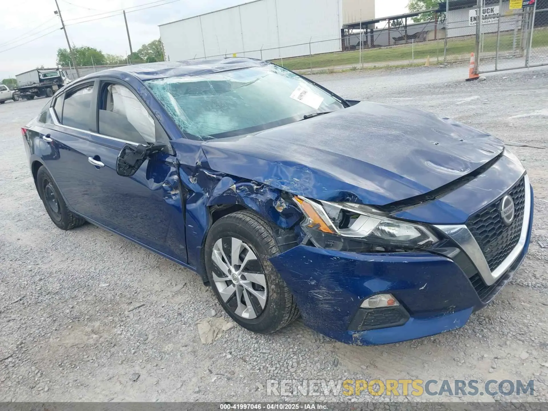 1 Photograph of a damaged car 1N4BL4BV3LC260157 NISSAN ALTIMA 2020