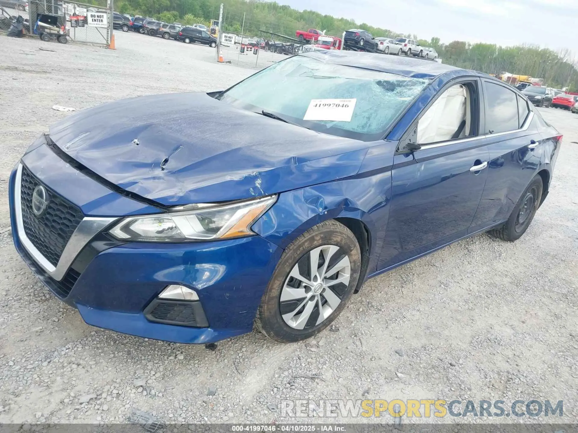 2 Photograph of a damaged car 1N4BL4BV3LC260157 NISSAN ALTIMA 2020