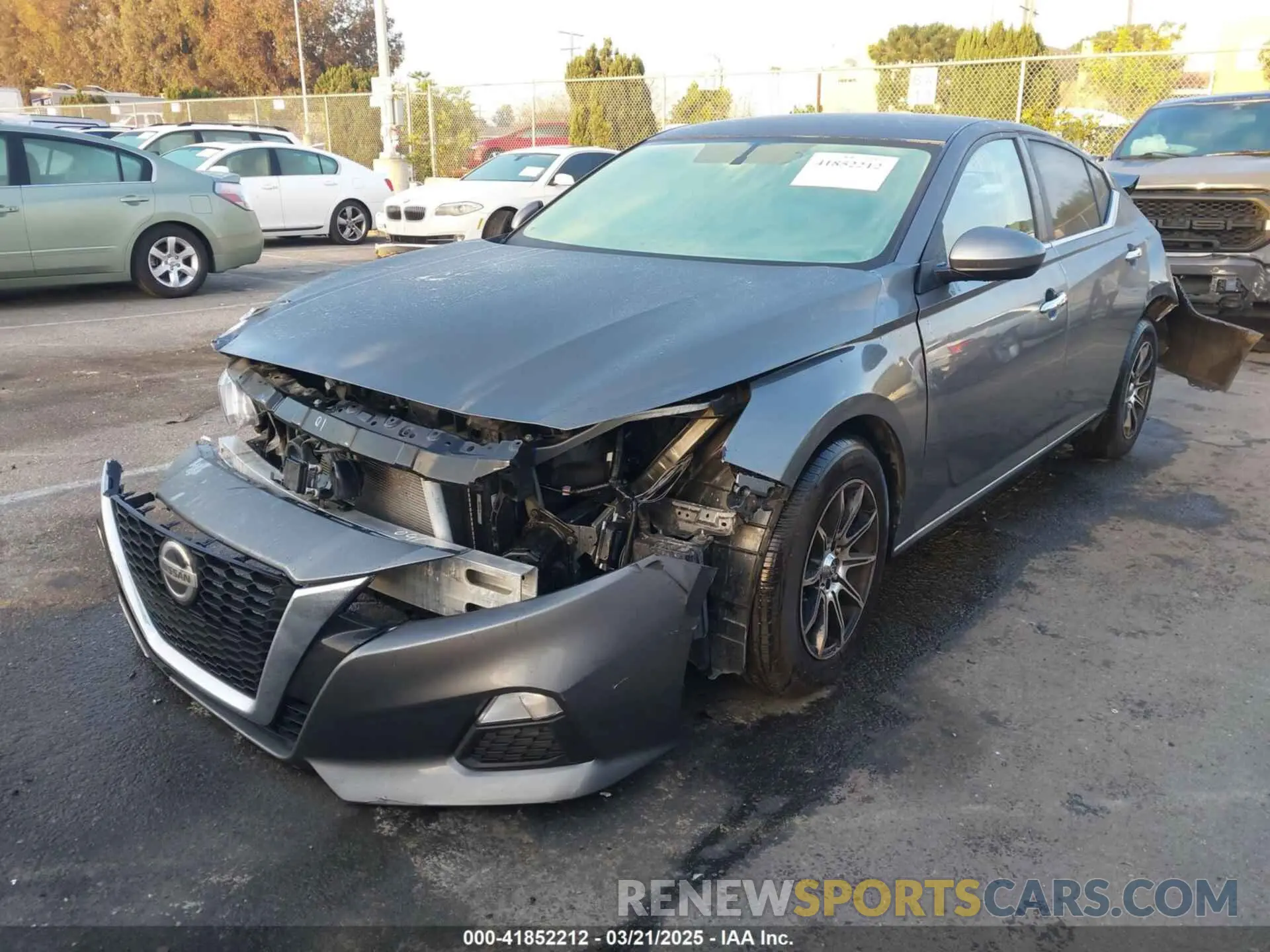 2 Photograph of a damaged car 1N4BL4BV3LC277685 NISSAN ALTIMA 2020
