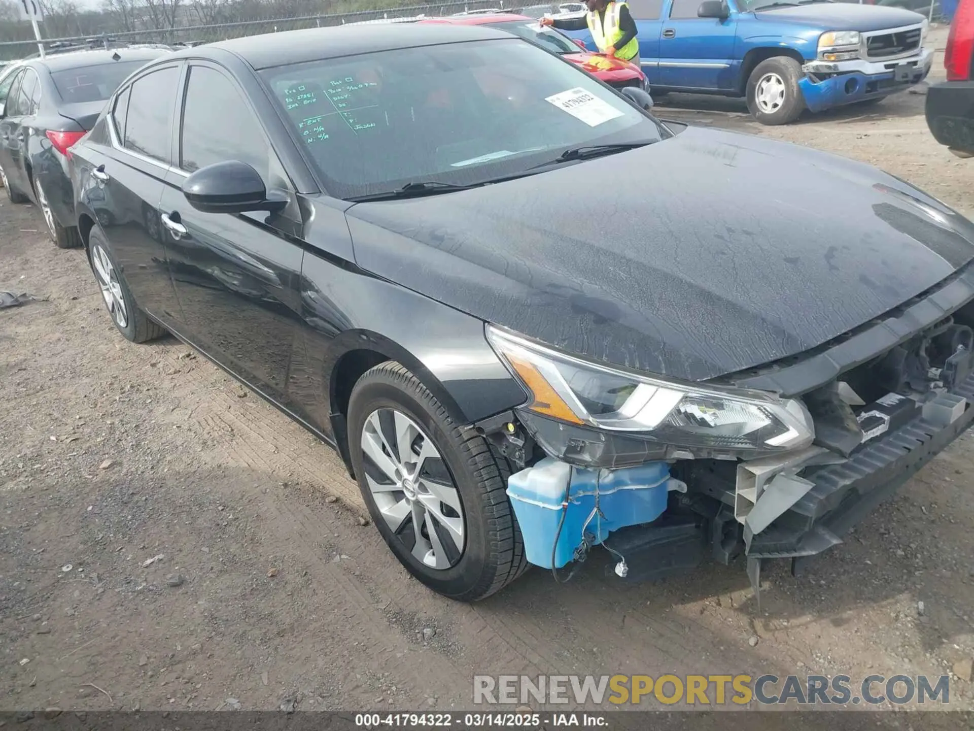 1 Photograph of a damaged car 1N4BL4BV4LC116925 NISSAN ALTIMA 2020