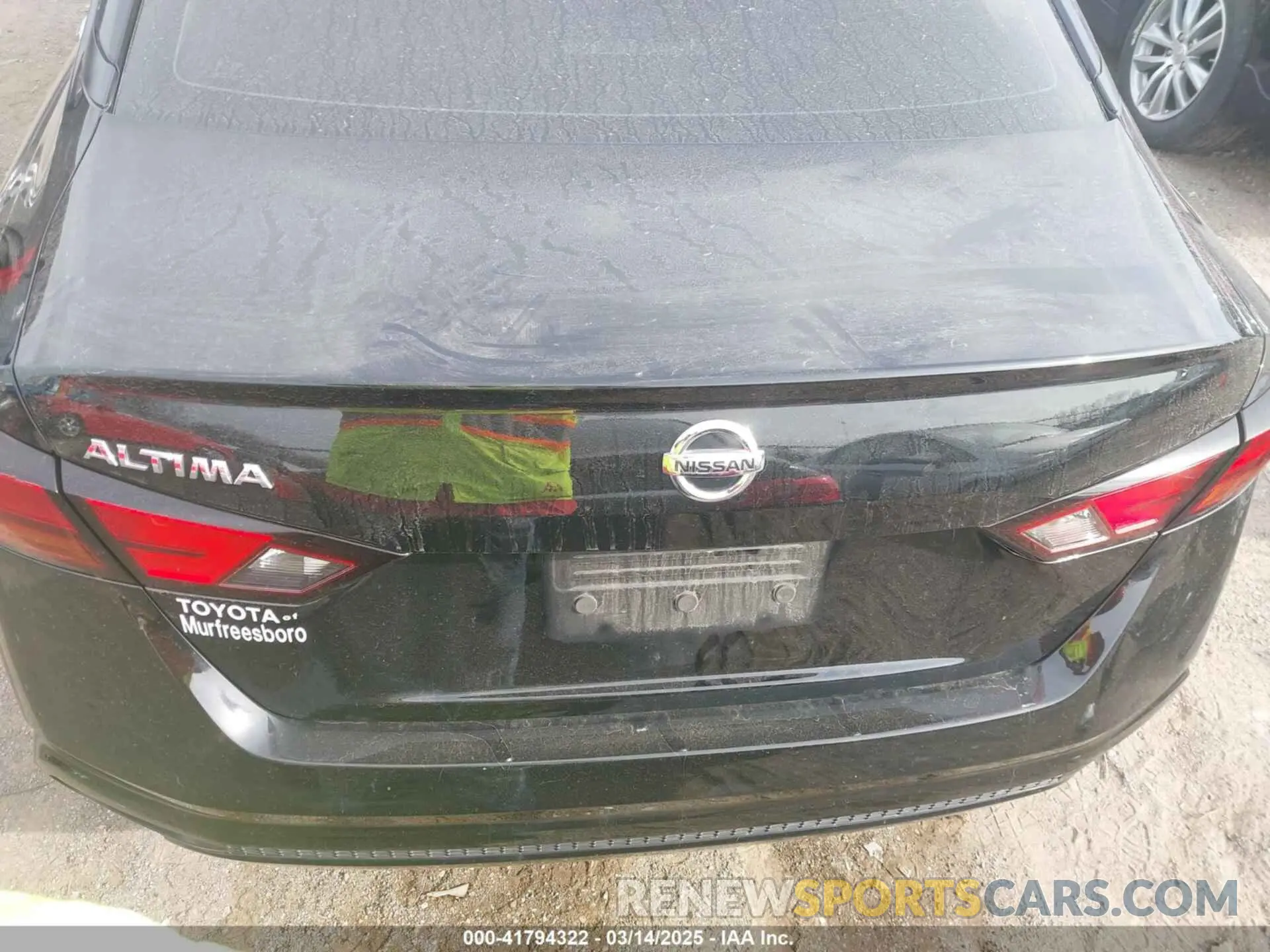 17 Photograph of a damaged car 1N4BL4BV4LC116925 NISSAN ALTIMA 2020