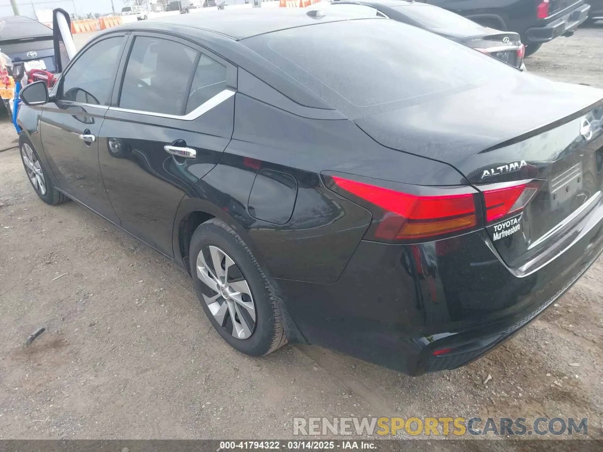 3 Photograph of a damaged car 1N4BL4BV4LC116925 NISSAN ALTIMA 2020