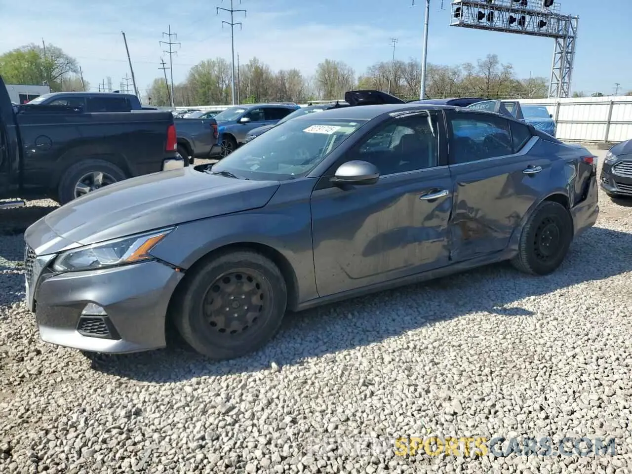 1 Photograph of a damaged car 1N4BL4BV4LC138701 NISSAN ALTIMA 2020