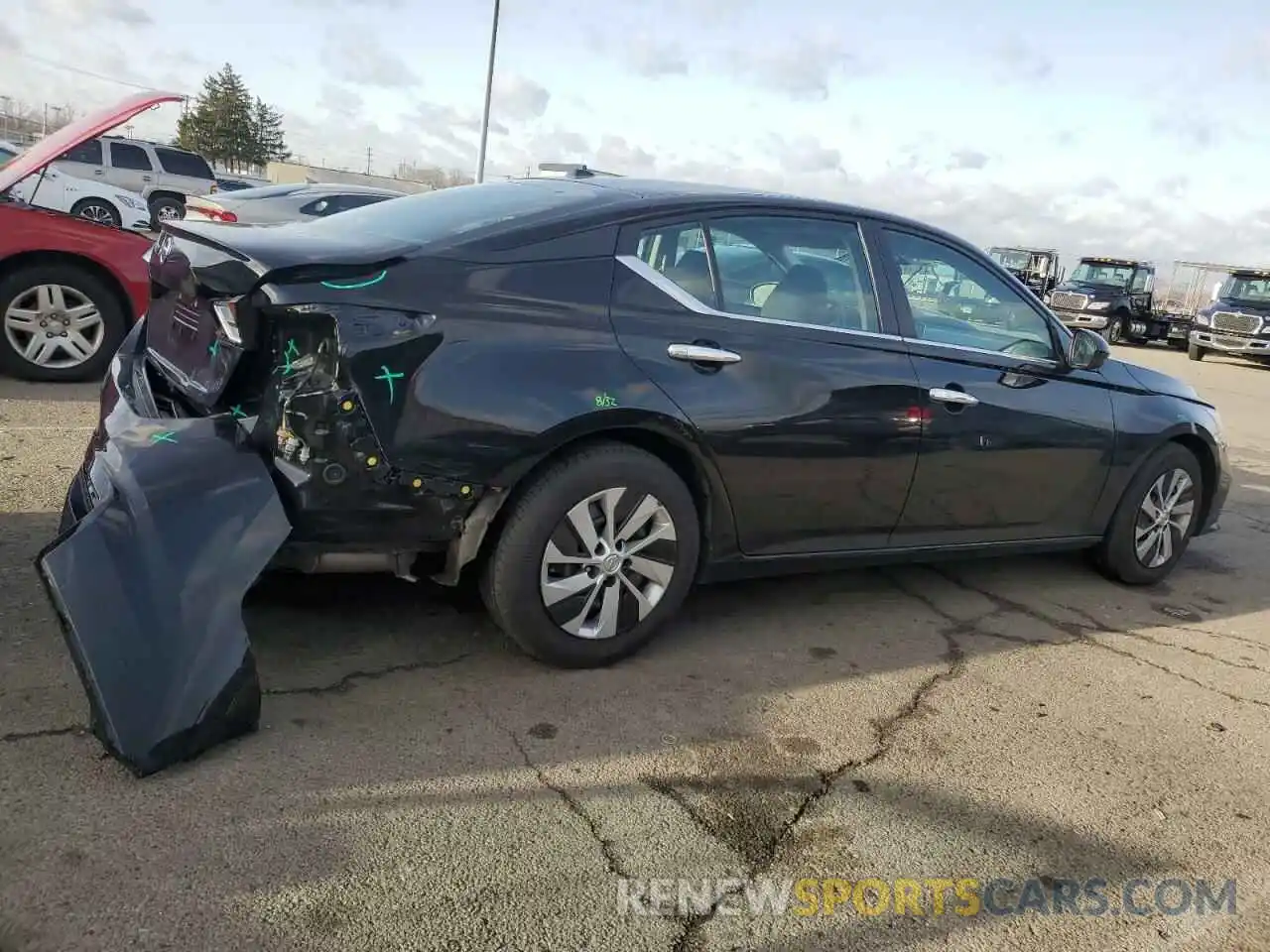 3 Photograph of a damaged car 1N4BL4BV4LC204745 NISSAN ALTIMA 2020