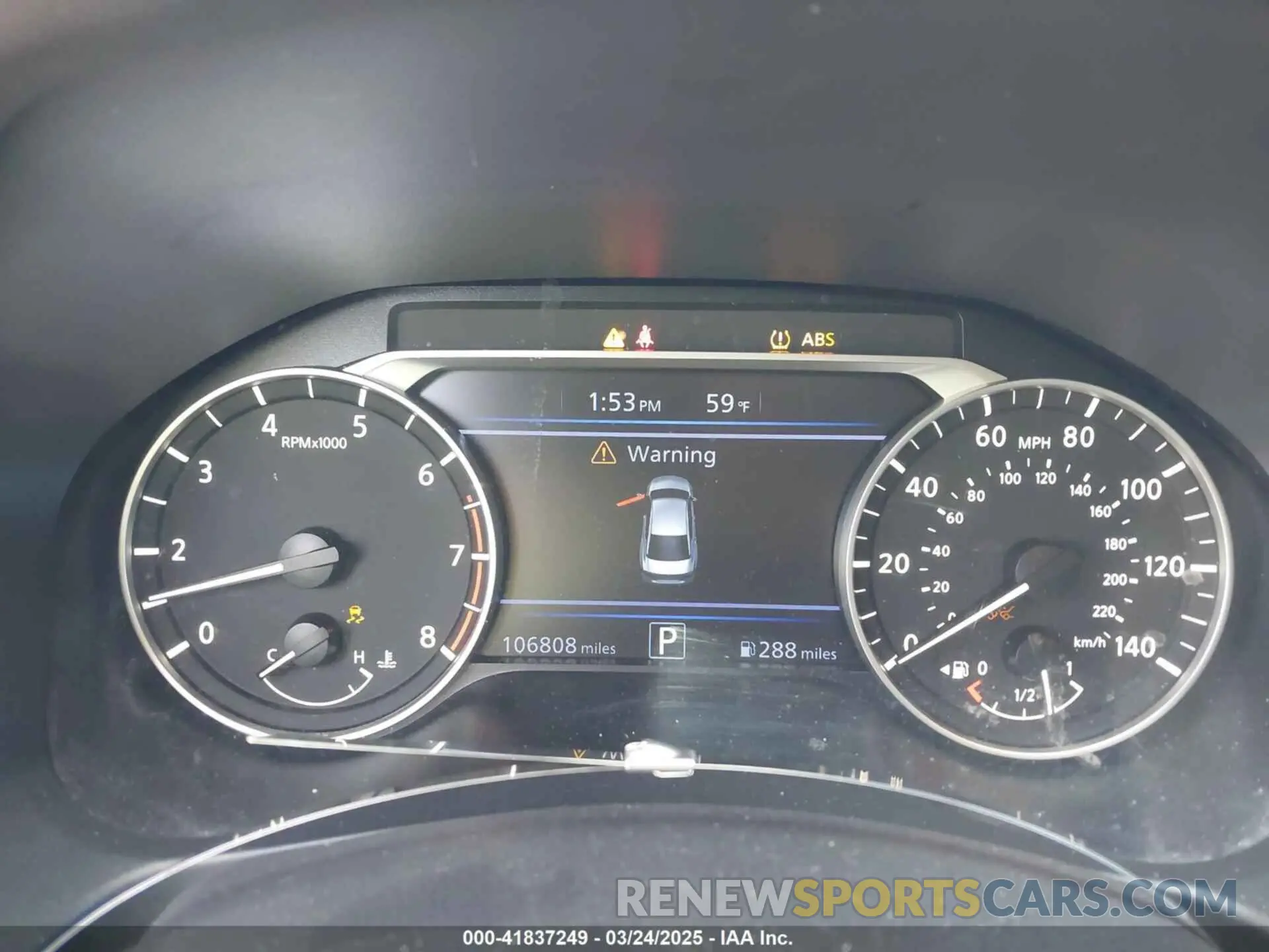 7 Photograph of a damaged car 1N4BL4BV4LC213462 NISSAN ALTIMA 2020