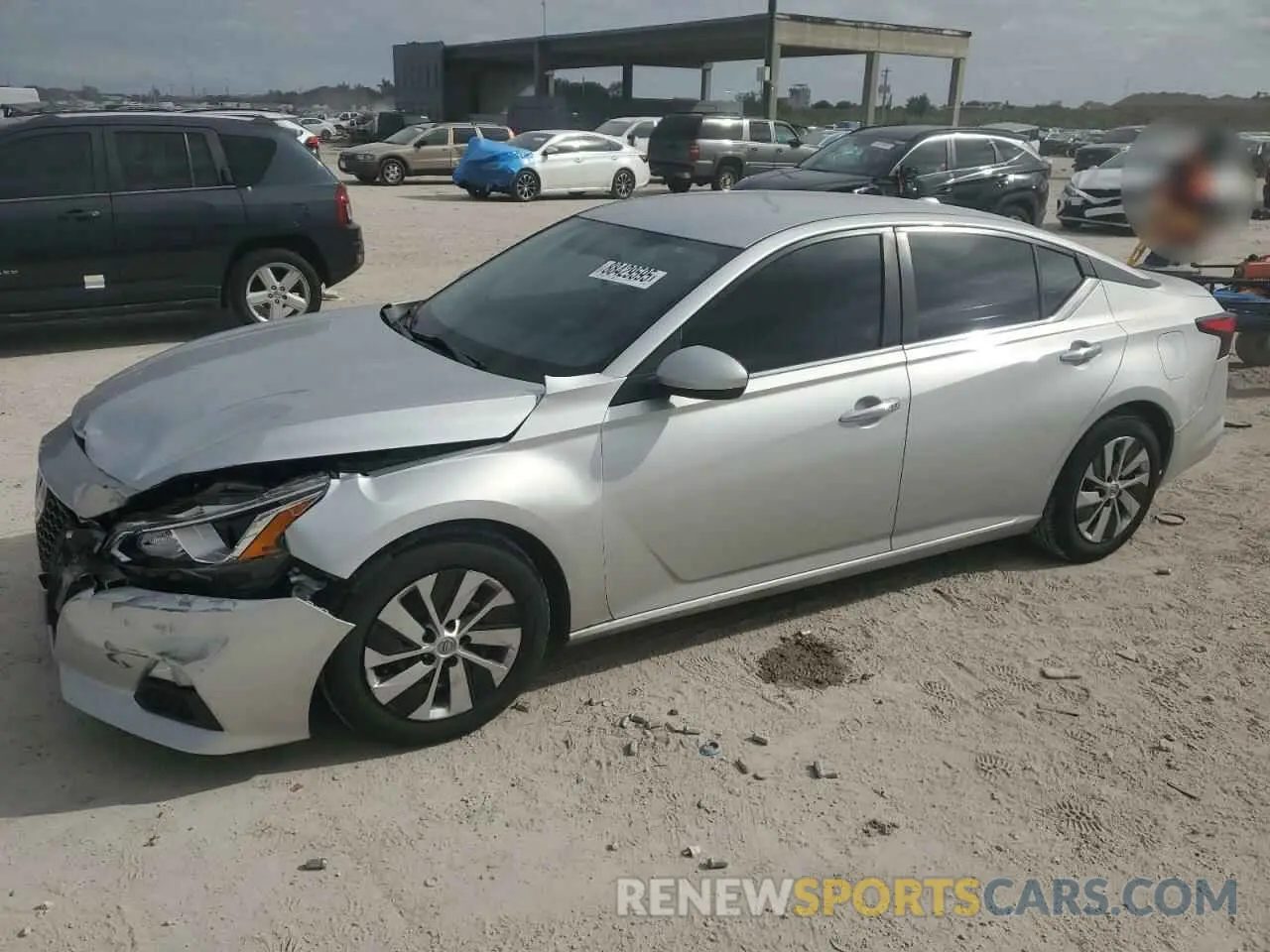 1 Photograph of a damaged car 1N4BL4BV4LC223554 NISSAN ALTIMA 2020
