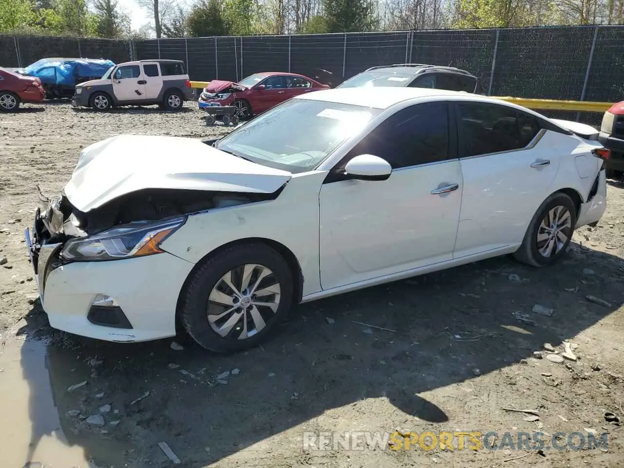 1 Photograph of a damaged car 1N4BL4BV4LC242153 NISSAN ALTIMA 2020
