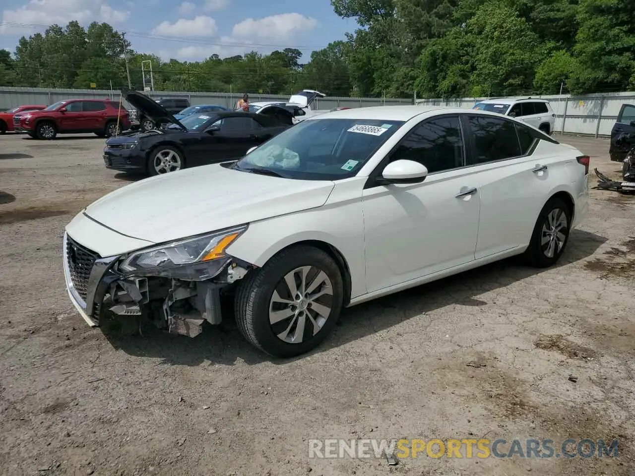 1 Photograph of a damaged car 1N4BL4BV4LC245957 NISSAN ALTIMA 2020