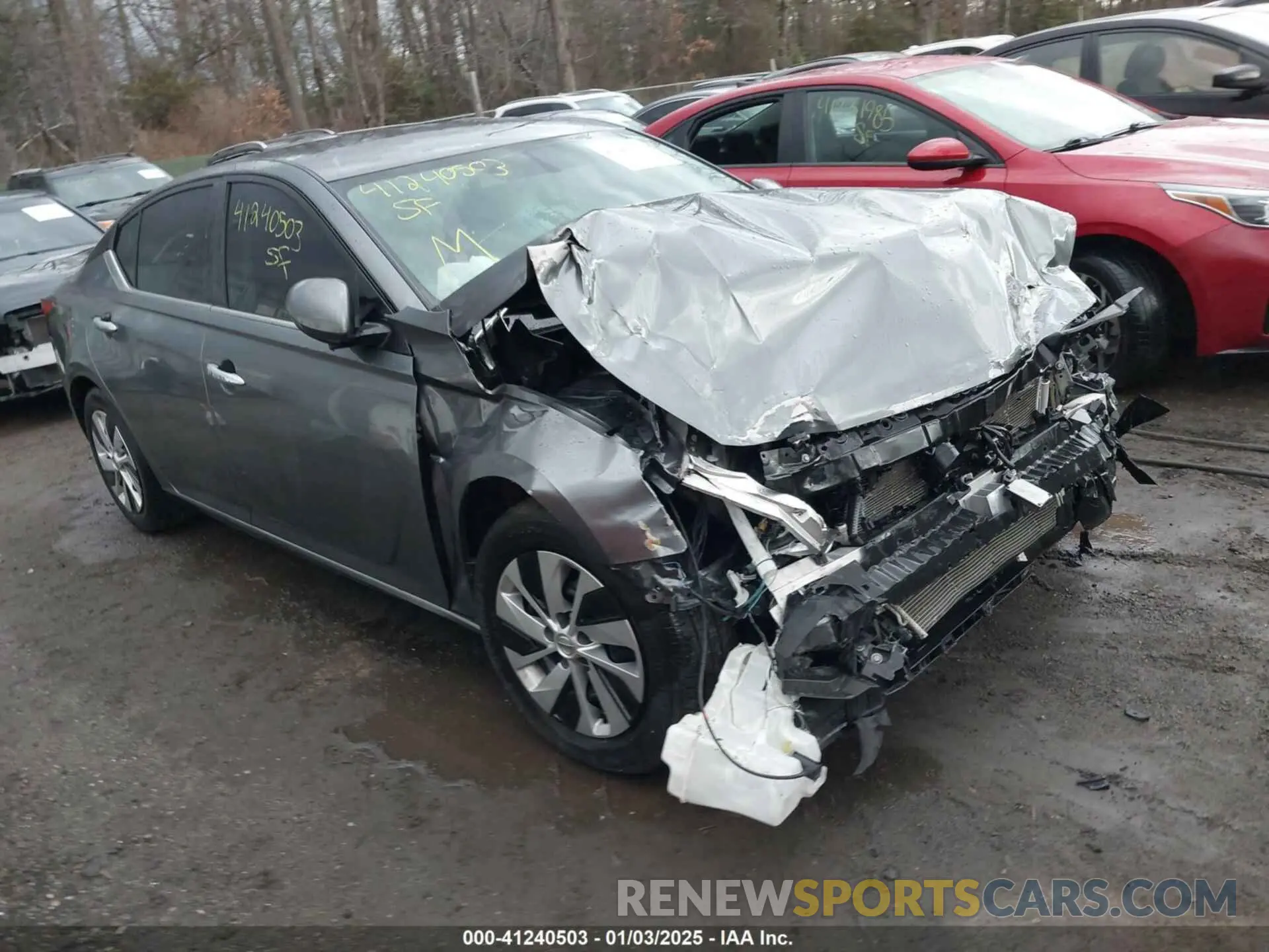 1 Photograph of a damaged car 1N4BL4BV4LC251967 NISSAN ALTIMA 2020