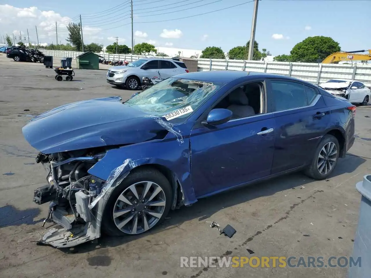 1 Photograph of a damaged car 1N4BL4BV4LC259762 NISSAN ALTIMA 2020
