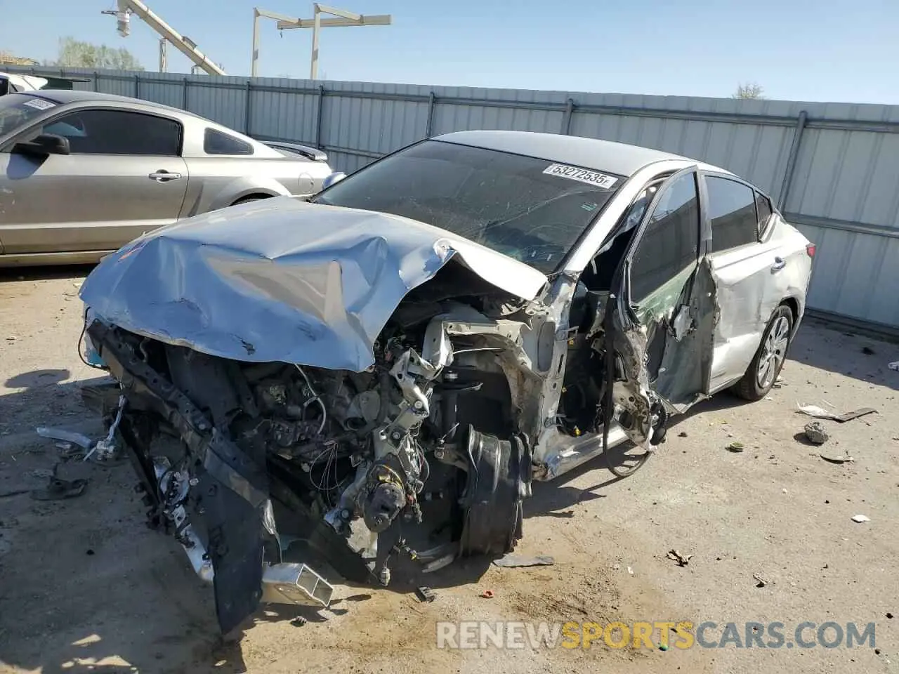 1 Photograph of a damaged car 1N4BL4BV4LC272091 NISSAN ALTIMA 2020