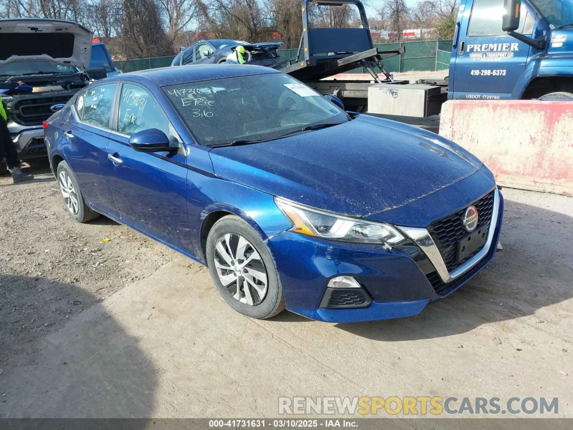 1 Photograph of a damaged car 1N4BL4BV5LC124872 NISSAN ALTIMA 2020