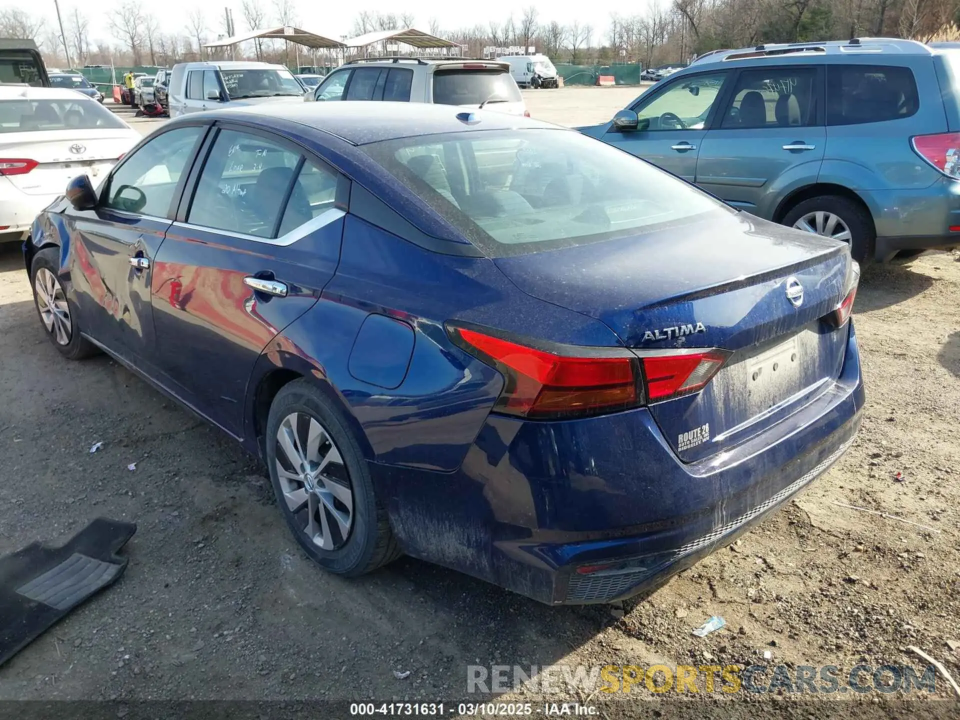 3 Photograph of a damaged car 1N4BL4BV5LC124872 NISSAN ALTIMA 2020