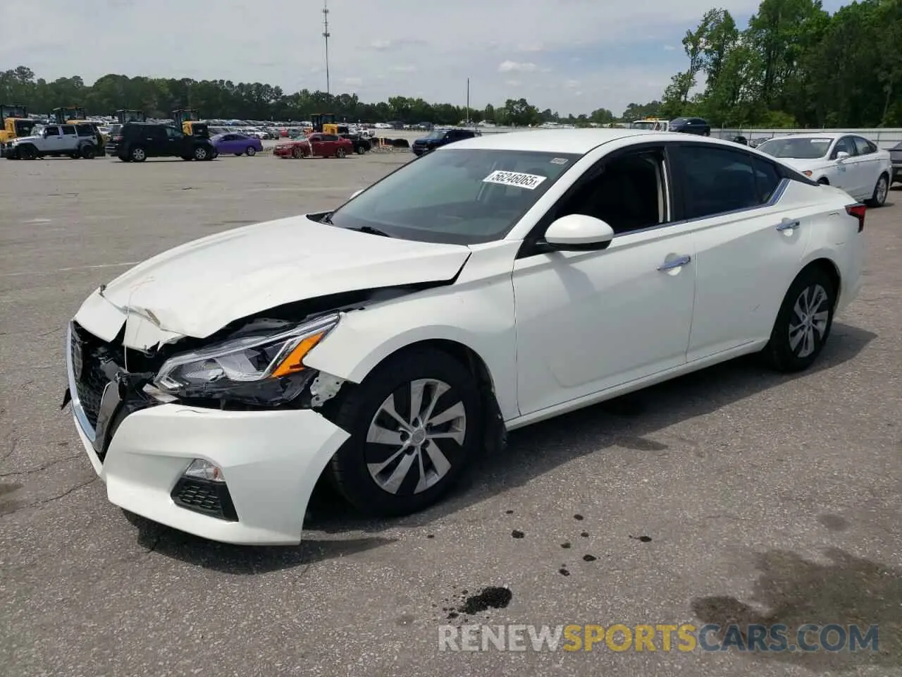 1 Photograph of a damaged car 1N4BL4BV5LC128677 NISSAN ALTIMA 2020
