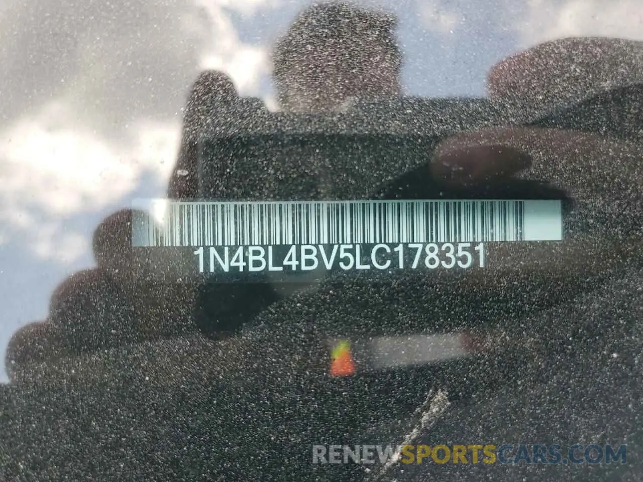 12 Photograph of a damaged car 1N4BL4BV5LC178351 NISSAN ALTIMA 2020