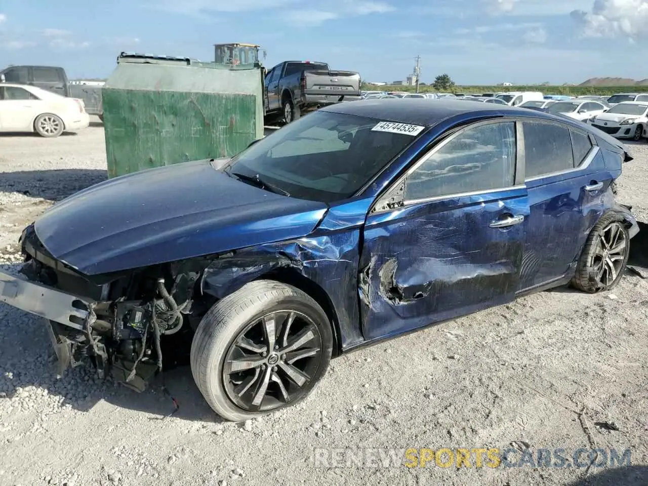 1 Photograph of a damaged car 1N4BL4BV5LC197790 NISSAN ALTIMA 2020