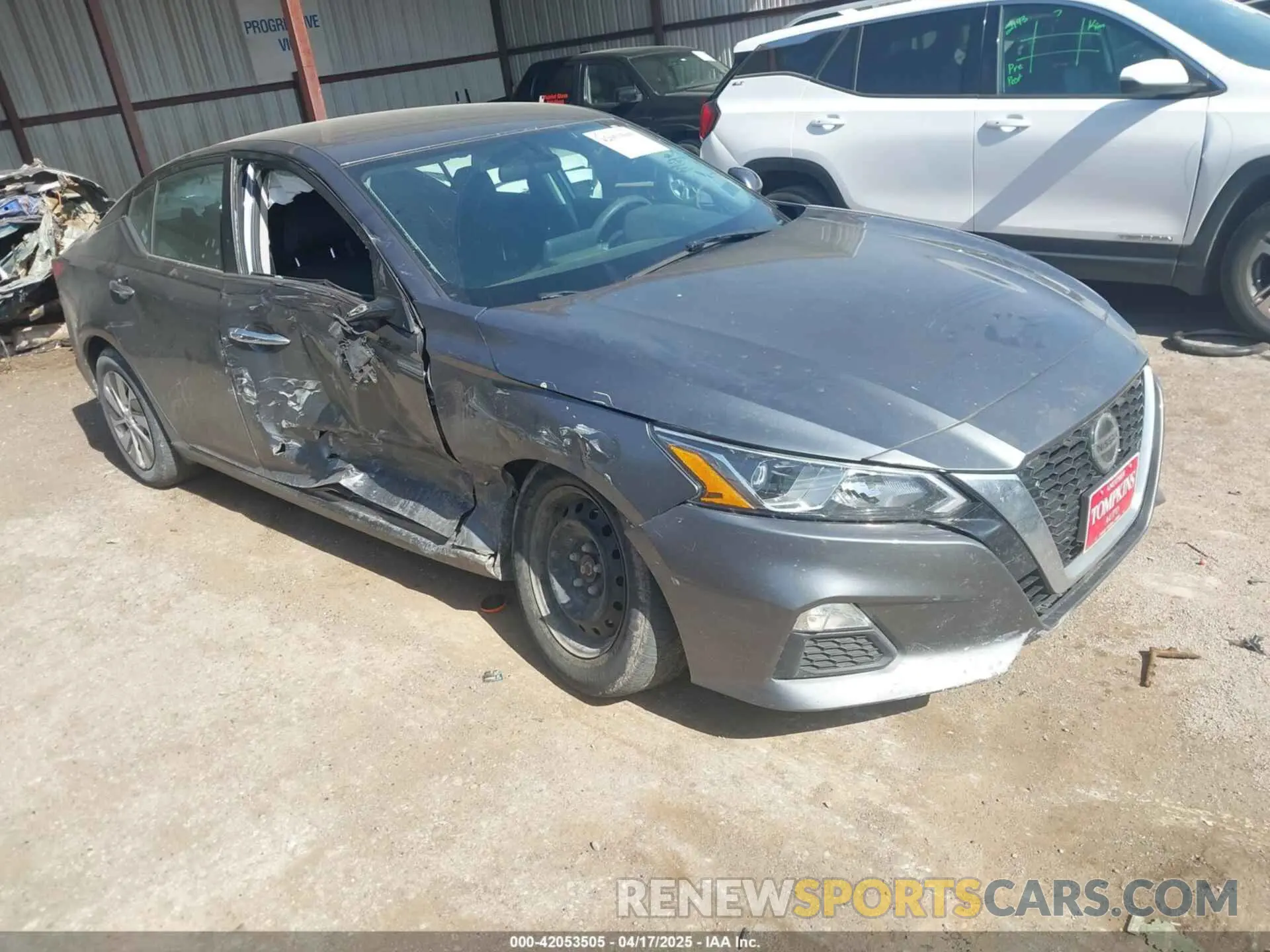 1 Photograph of a damaged car 1N4BL4BV5LC233252 NISSAN ALTIMA 2020