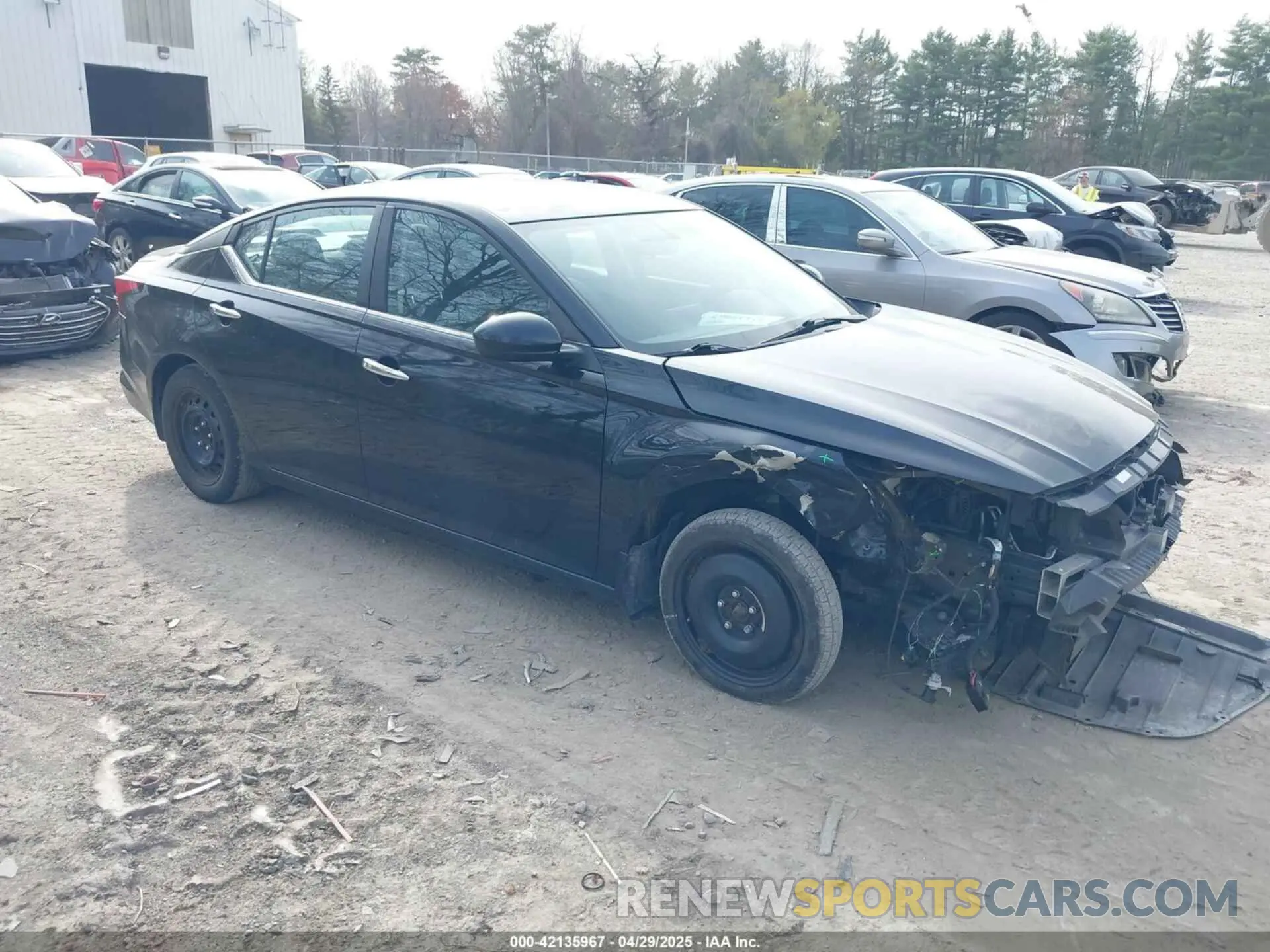 1 Photograph of a damaged car 1N4BL4BV5LN313137 NISSAN ALTIMA 2020