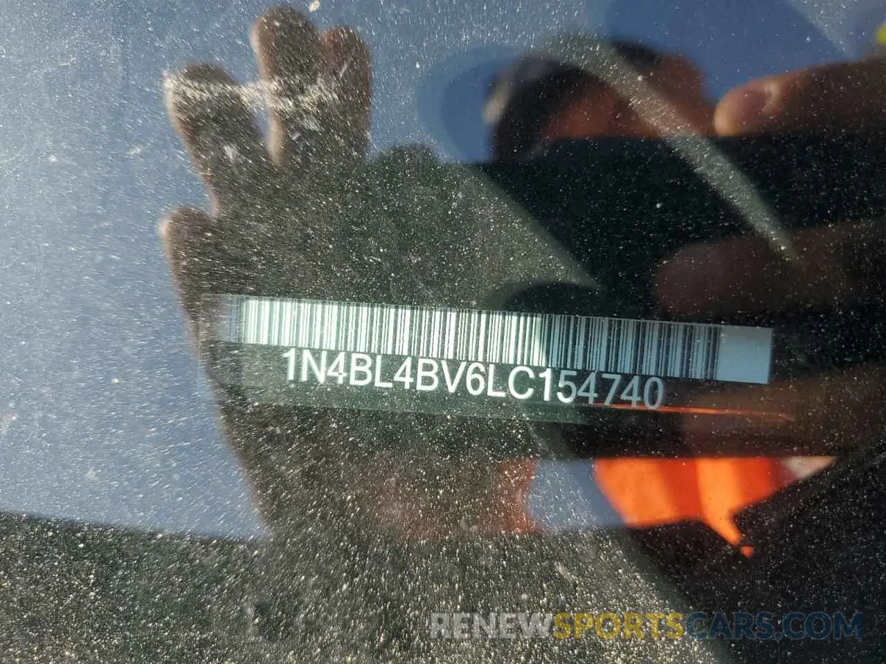 14 Photograph of a damaged car 1N4BL4BV6LC154740 NISSAN ALTIMA 2020