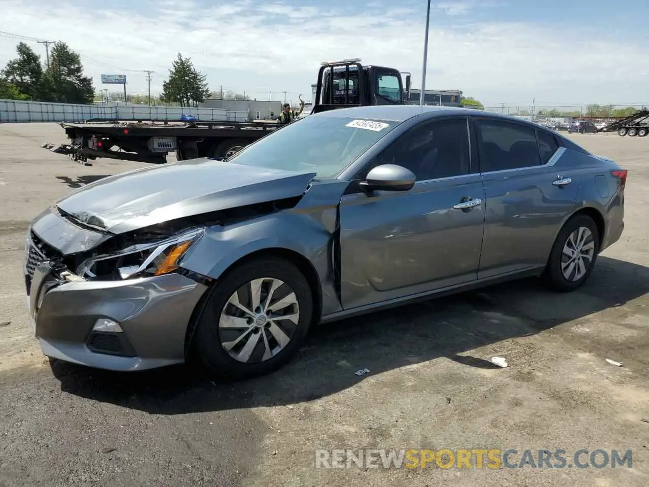 1 Photograph of a damaged car 1N4BL4BV6LC160666 NISSAN ALTIMA 2020