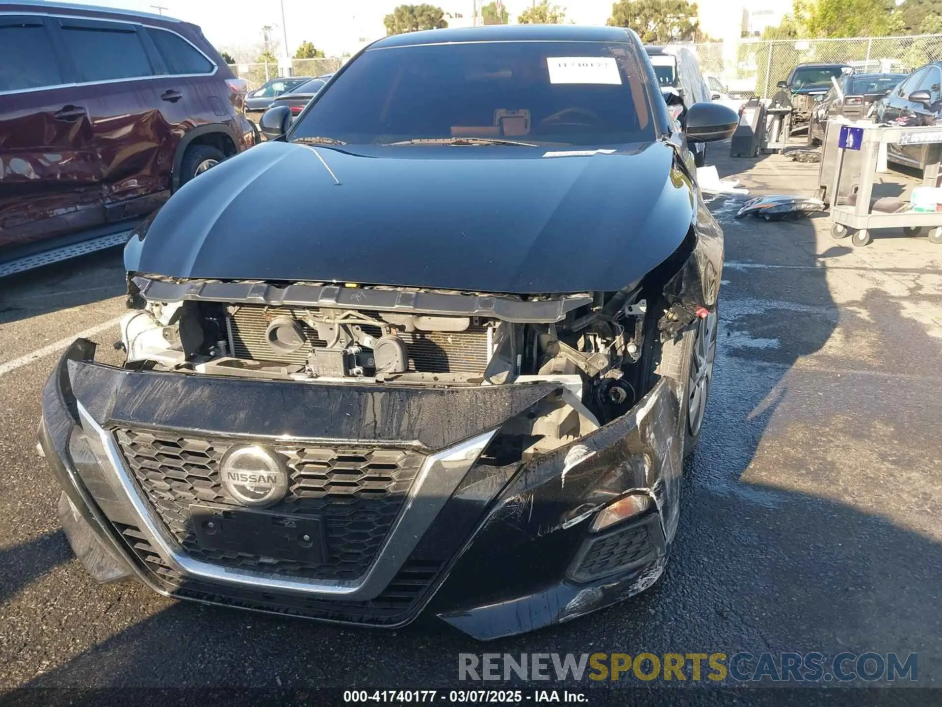 13 Photograph of a damaged car 1N4BL4BV6LC200227 NISSAN ALTIMA 2020