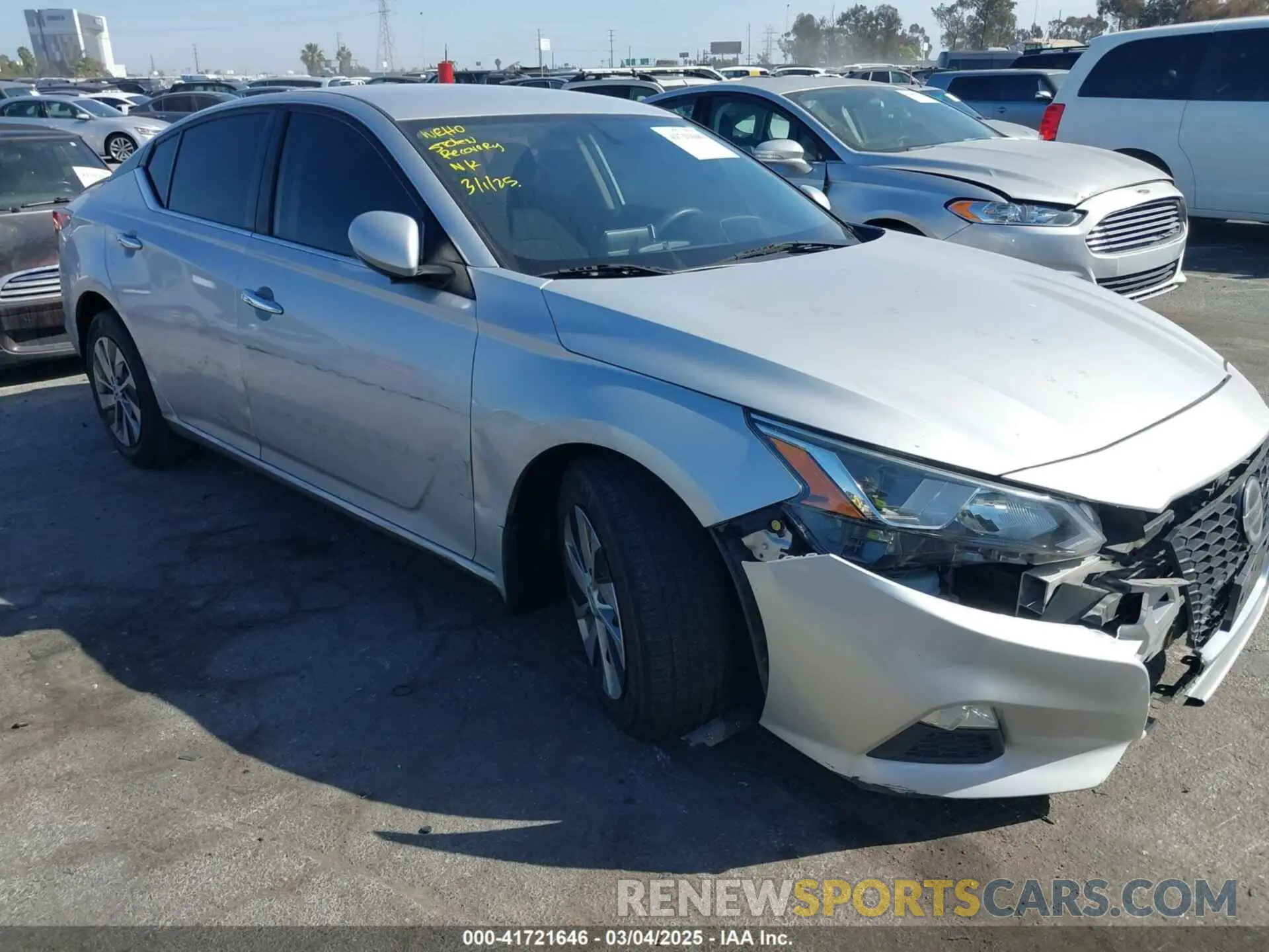 12 Photograph of a damaged car 1N4BL4BV6LC204083 NISSAN ALTIMA 2020