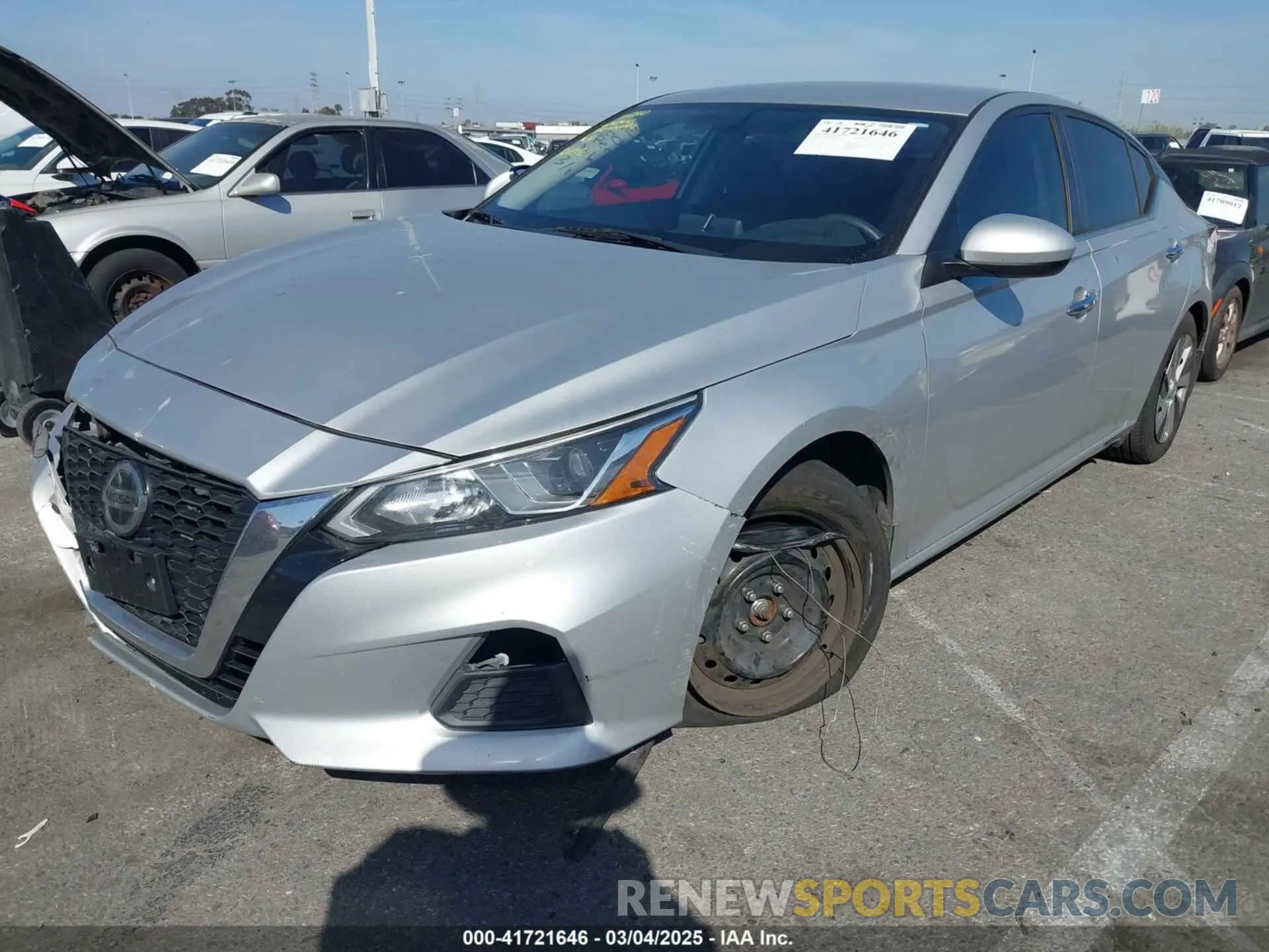 2 Photograph of a damaged car 1N4BL4BV6LC204083 NISSAN ALTIMA 2020