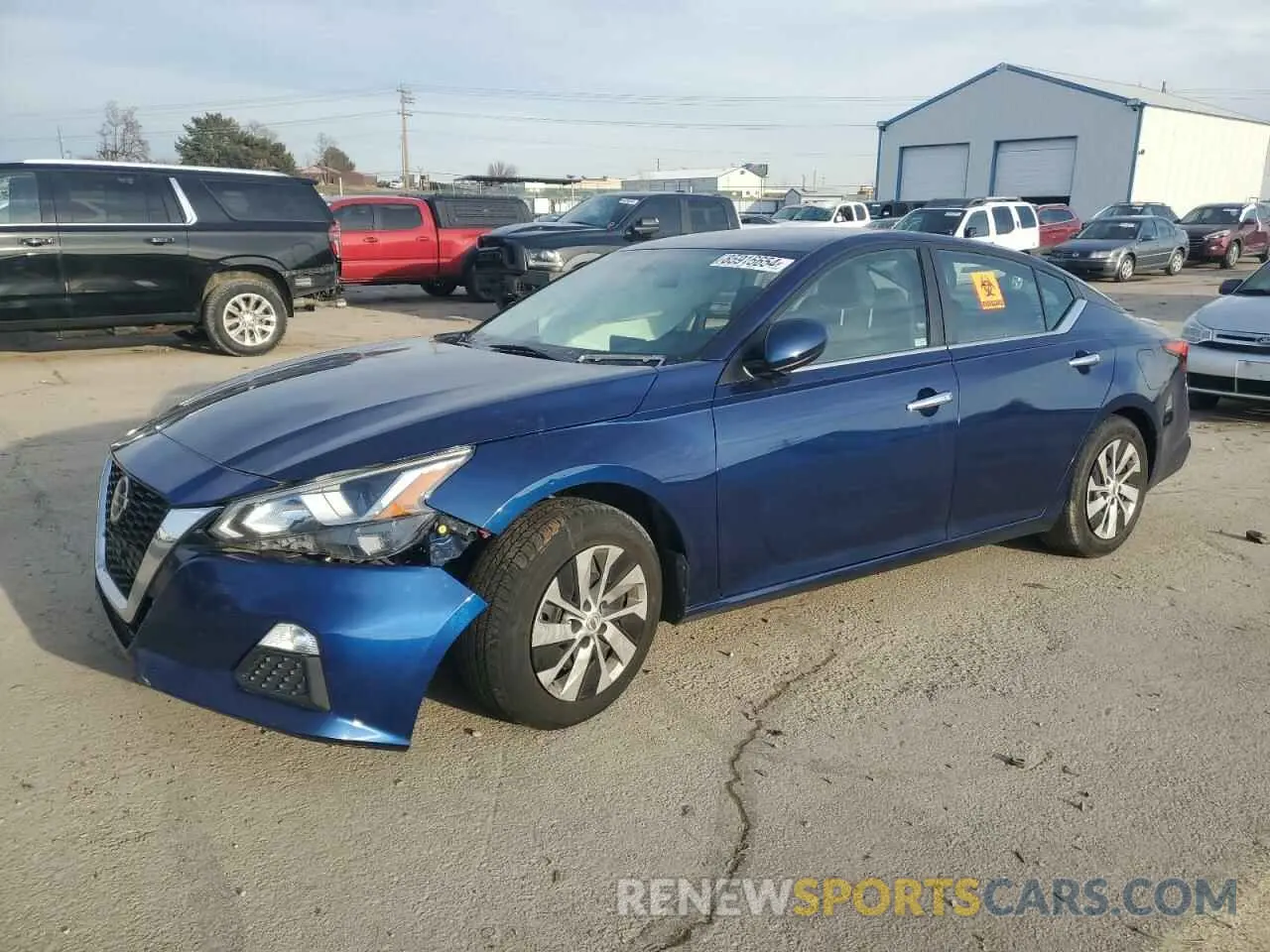 1 Photograph of a damaged car 1N4BL4BV7LC124825 NISSAN ALTIMA 2020