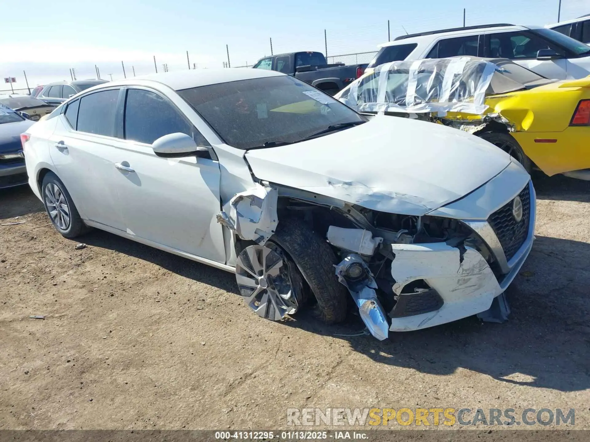 1 Photograph of a damaged car 1N4BL4BV7LC147800 NISSAN ALTIMA 2020